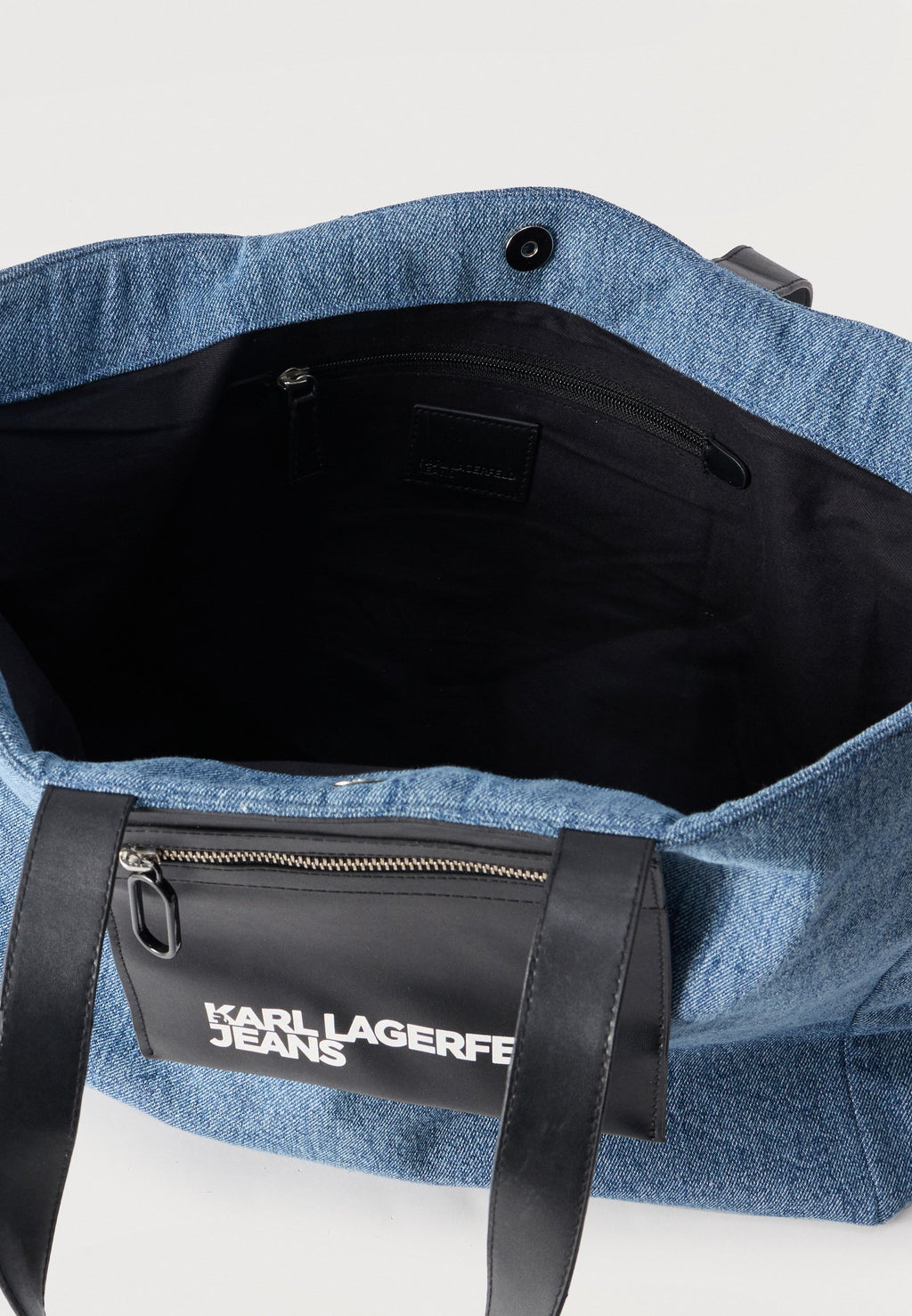 POCKET SHOPPER - Cabas - bleu moyen délavé