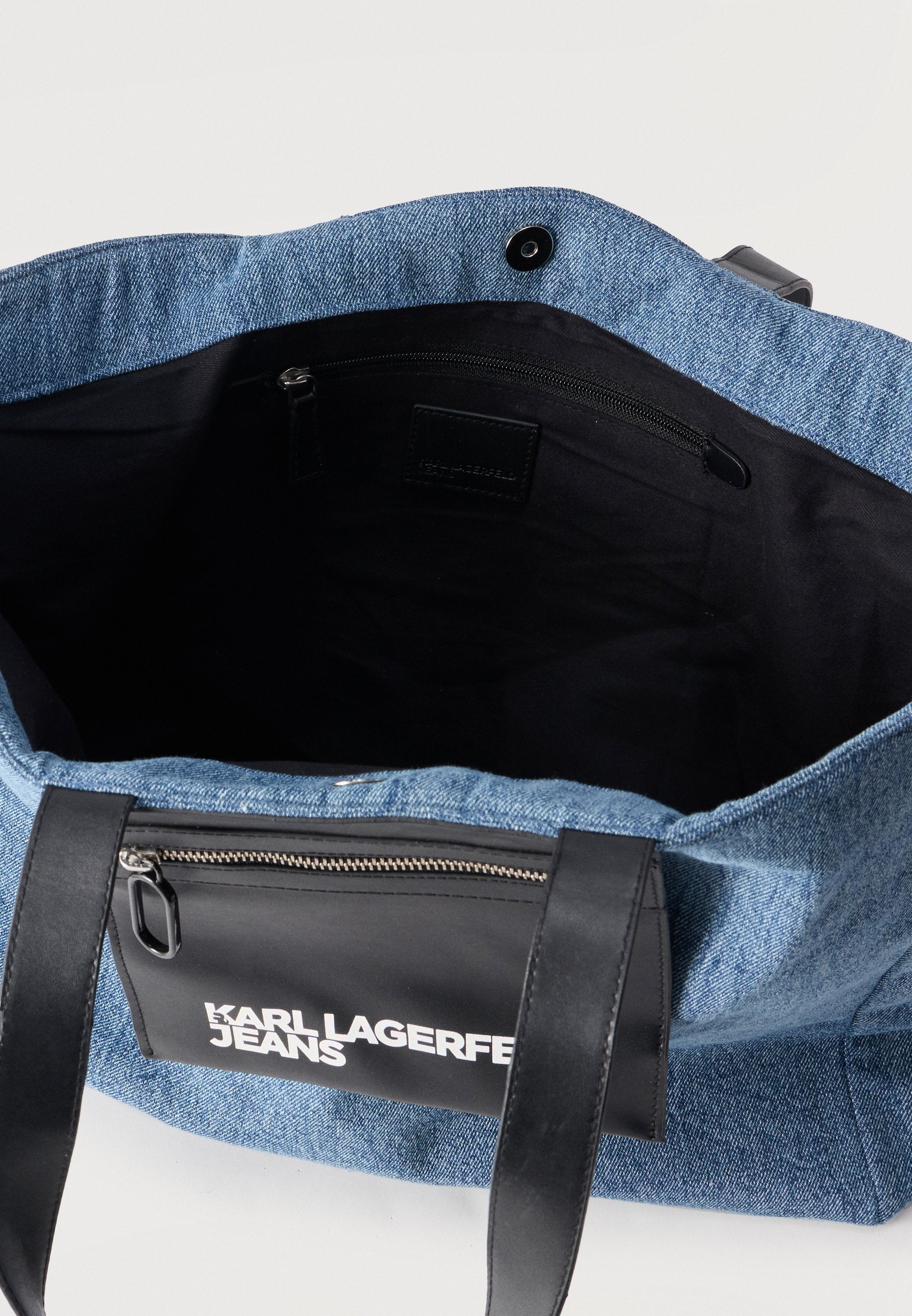POCKET SHOPPER - Cabas - bleu moyen délavé