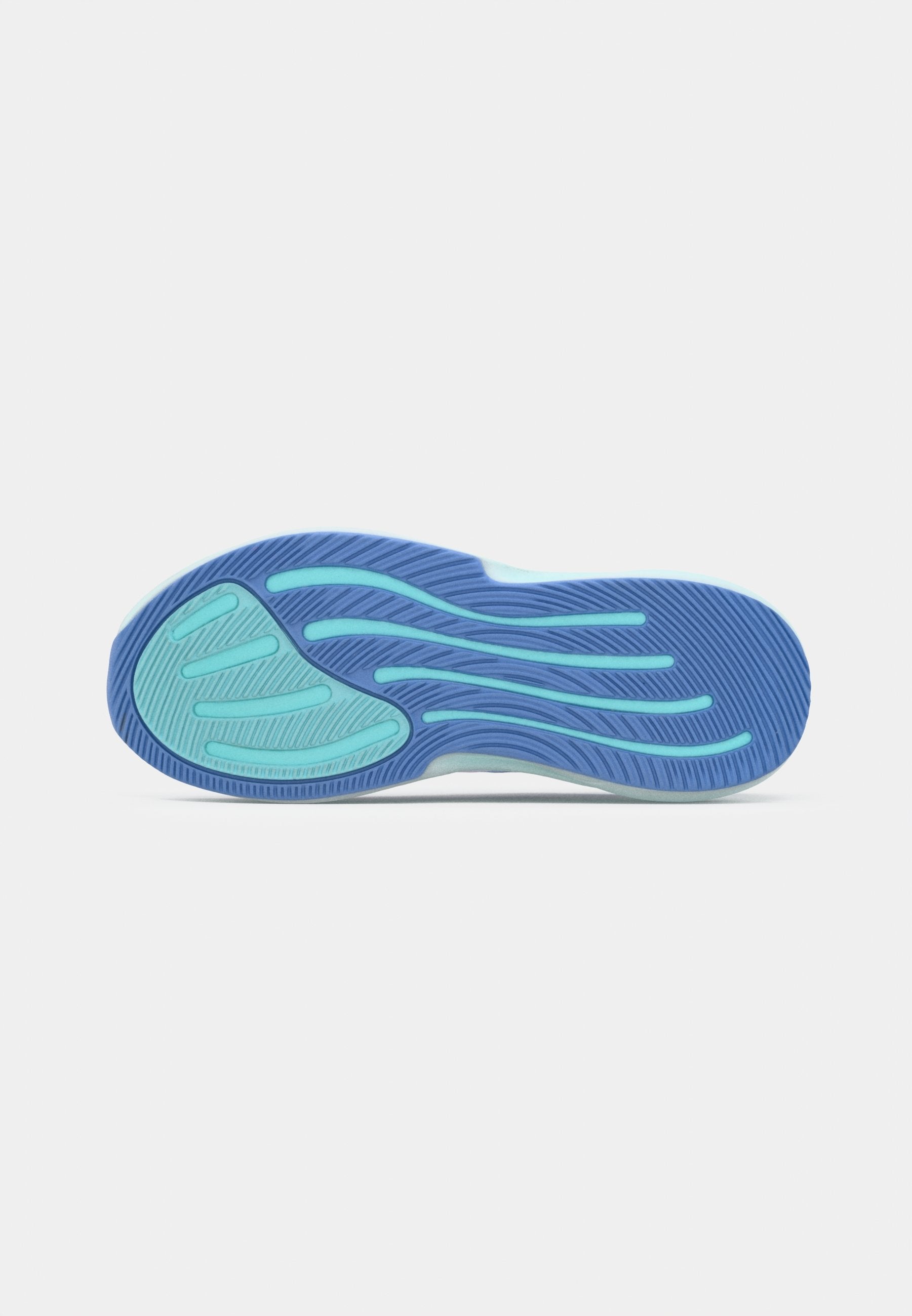 SUPERNOVA GLIDE W - Chaussures de running sur route - glow blue/ice lavender/blue fusion