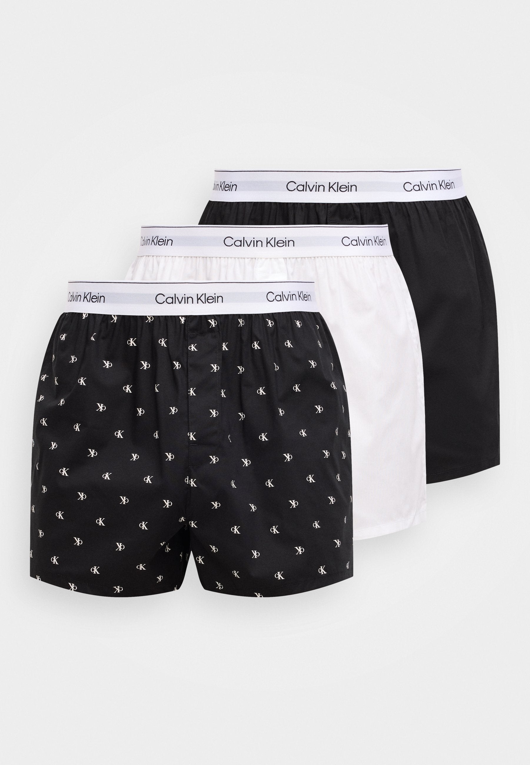 SLIM ICON 3 PACK - Boxer shorts - black/classic white