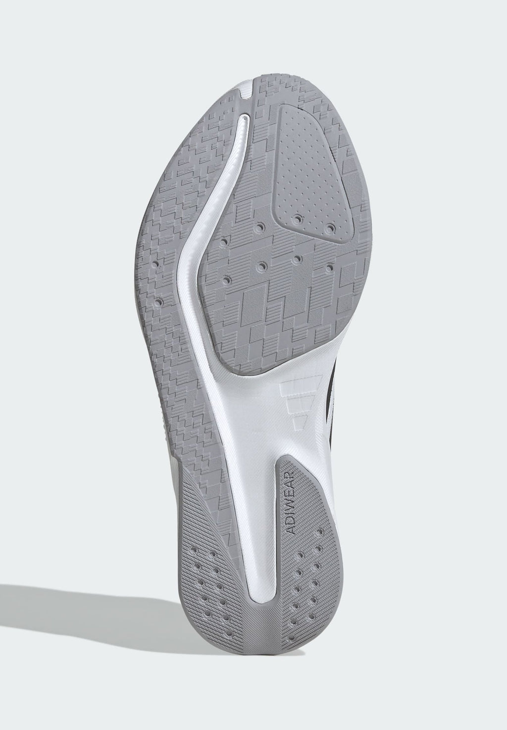 ADIDAS PERFORMANCE DURAMO RC2 RUNNING SHOES - Walking trainers - cloud white   grey five   halo silver
