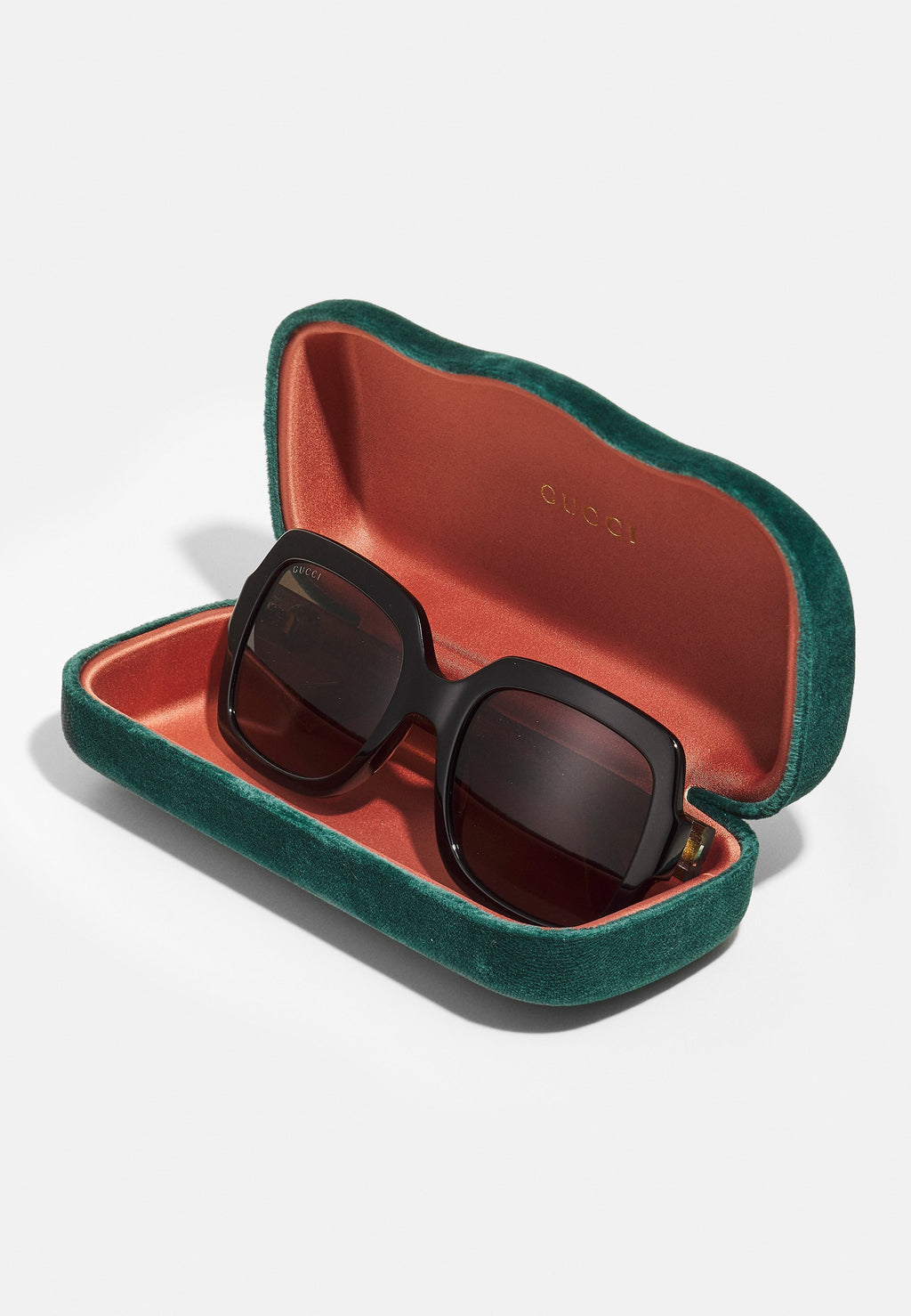 Sunglasses - black/green/brown