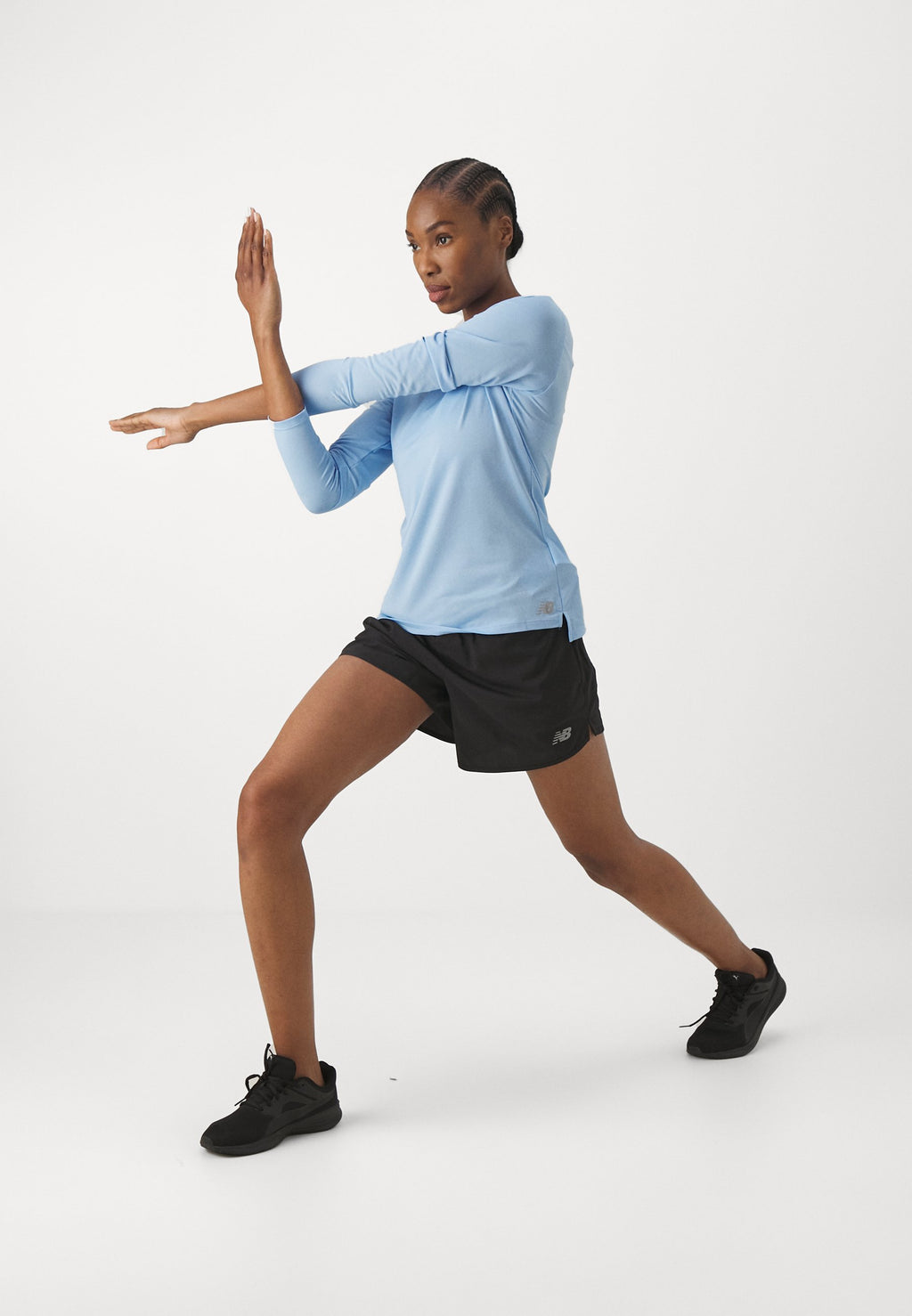SPORT ESSENTIAL - Spor şortu - siyah