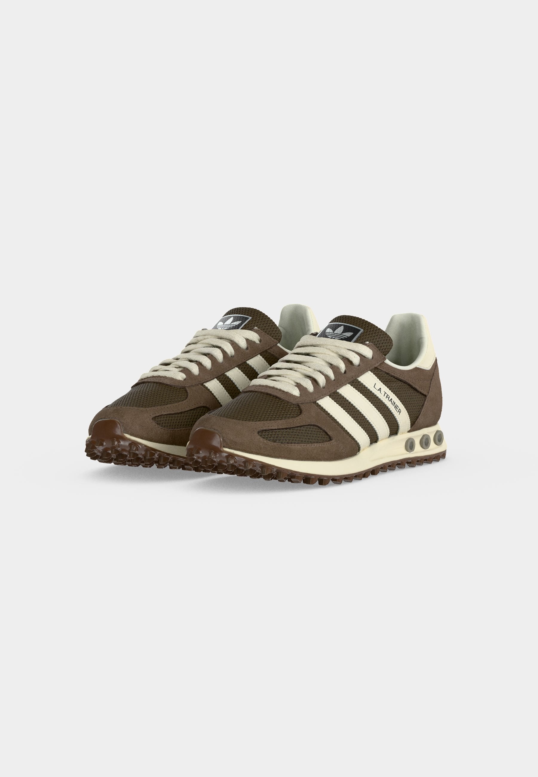 LA TRAINER OG UNISEX - Trainers - earth strata/brown/off white
