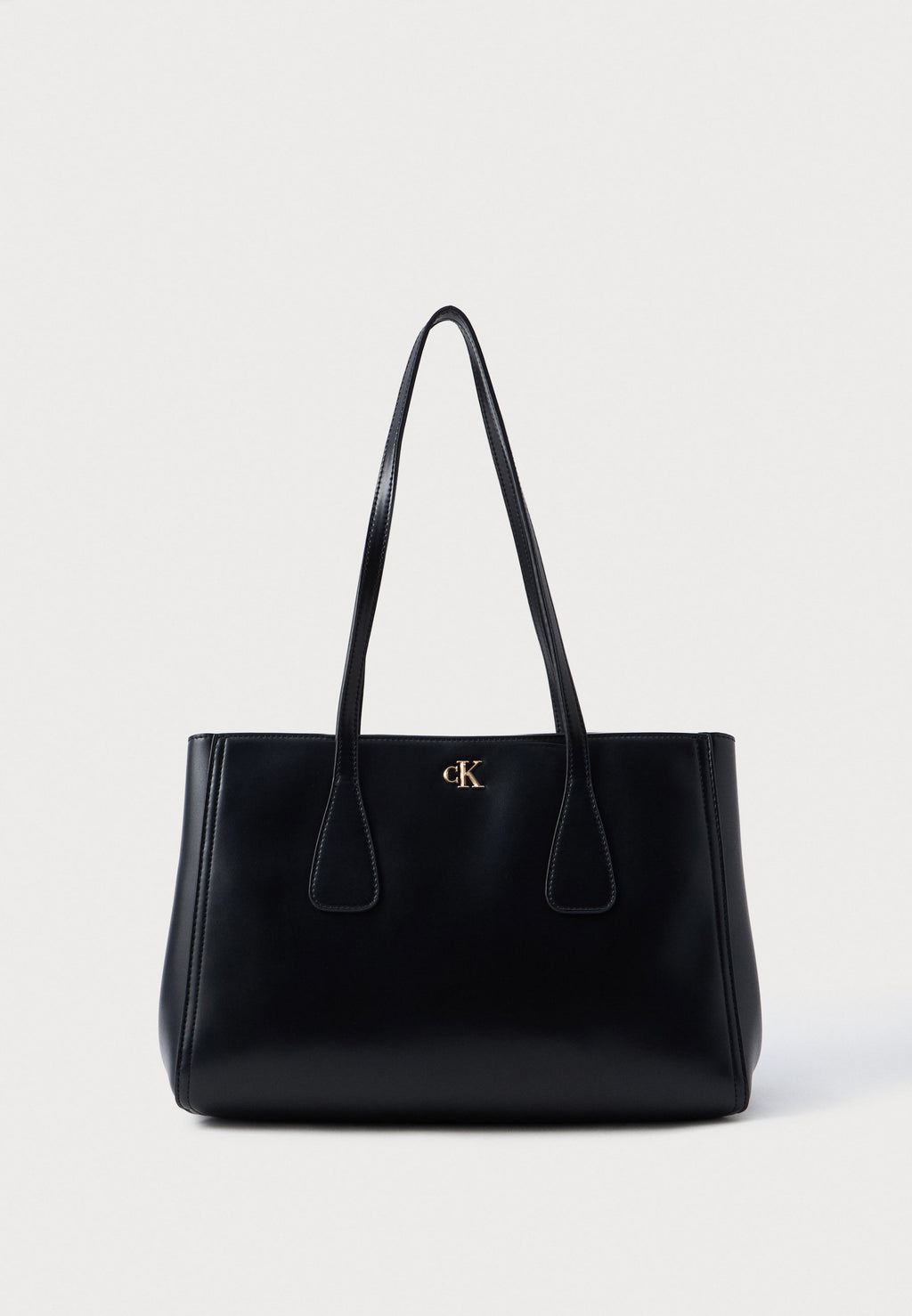 Handbag - black/antique light gold-coloured