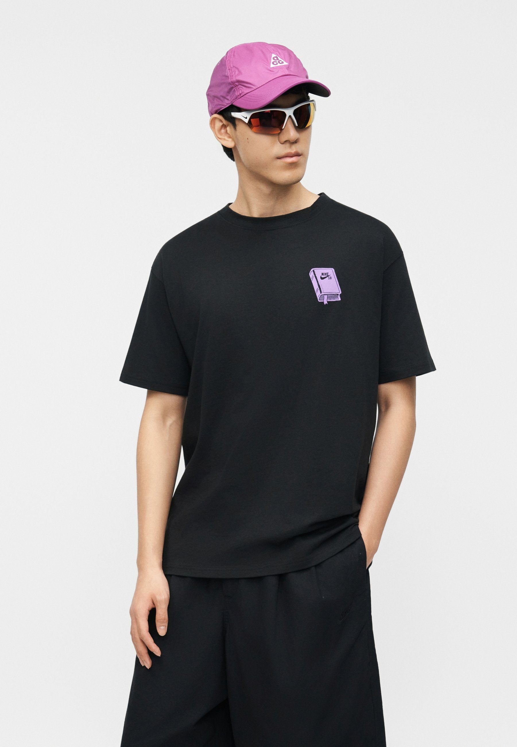 TEE SKATE SPOTS UNISEX - Print T-shirt - black