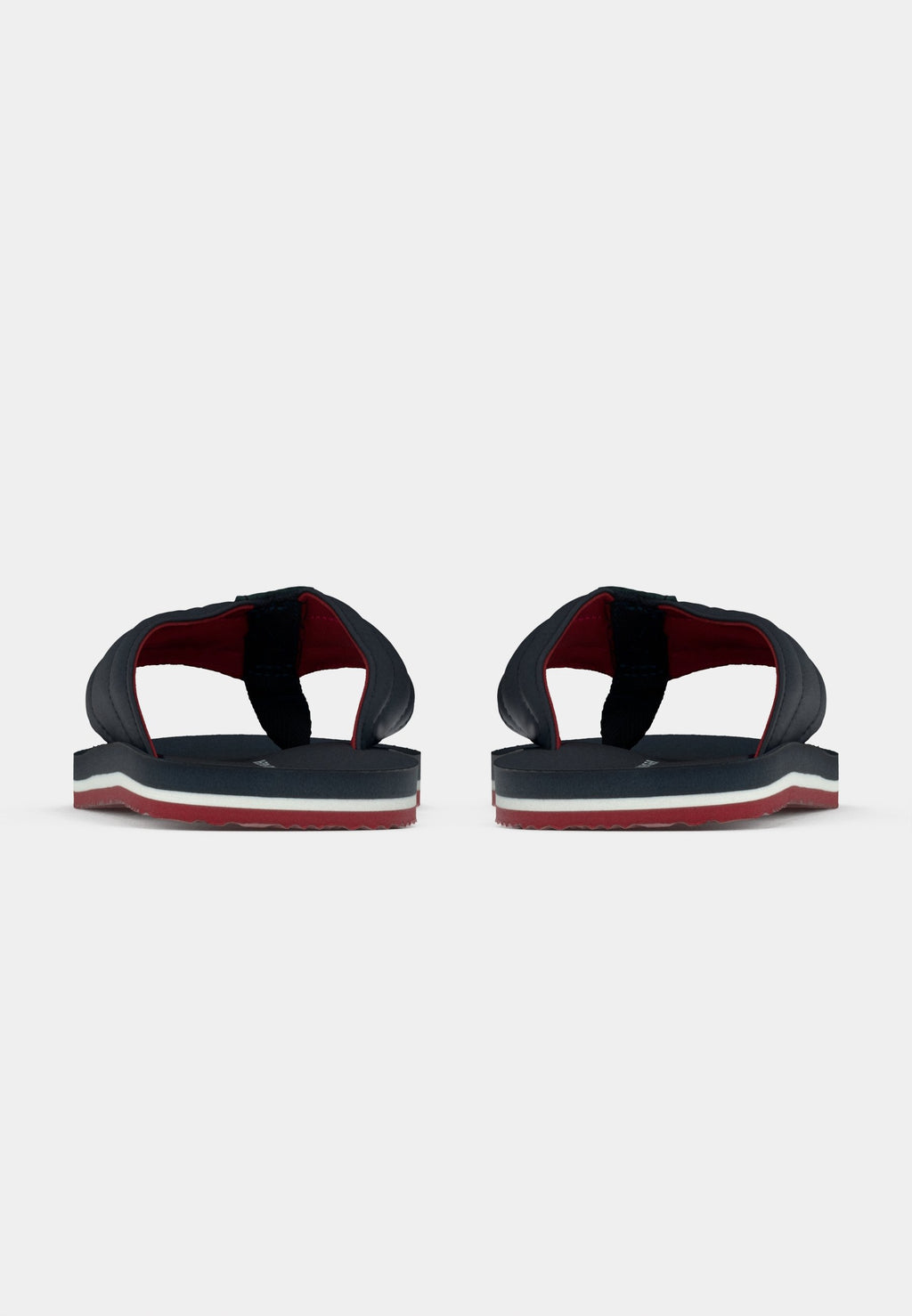 FLAG PADDED STRAP FLIP-FLOPS - T-bar sandals - desert sky