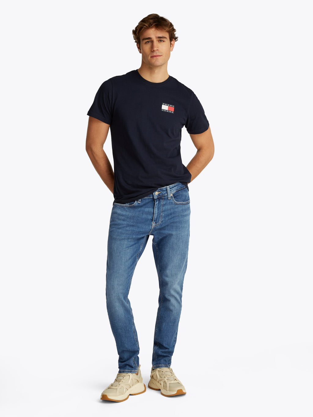 AUSTIN SLIM TPRD DH0235 - Slim fit jeans - denim medium