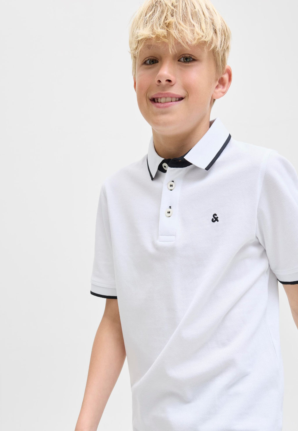 JJEPAULOS - Polo shirt - white