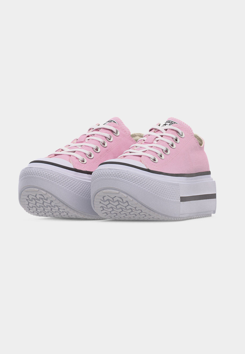 CHUCK TAYLOR ALL STAR LIFT DOUBLE STACK - Trainers - new found bloom/white/black