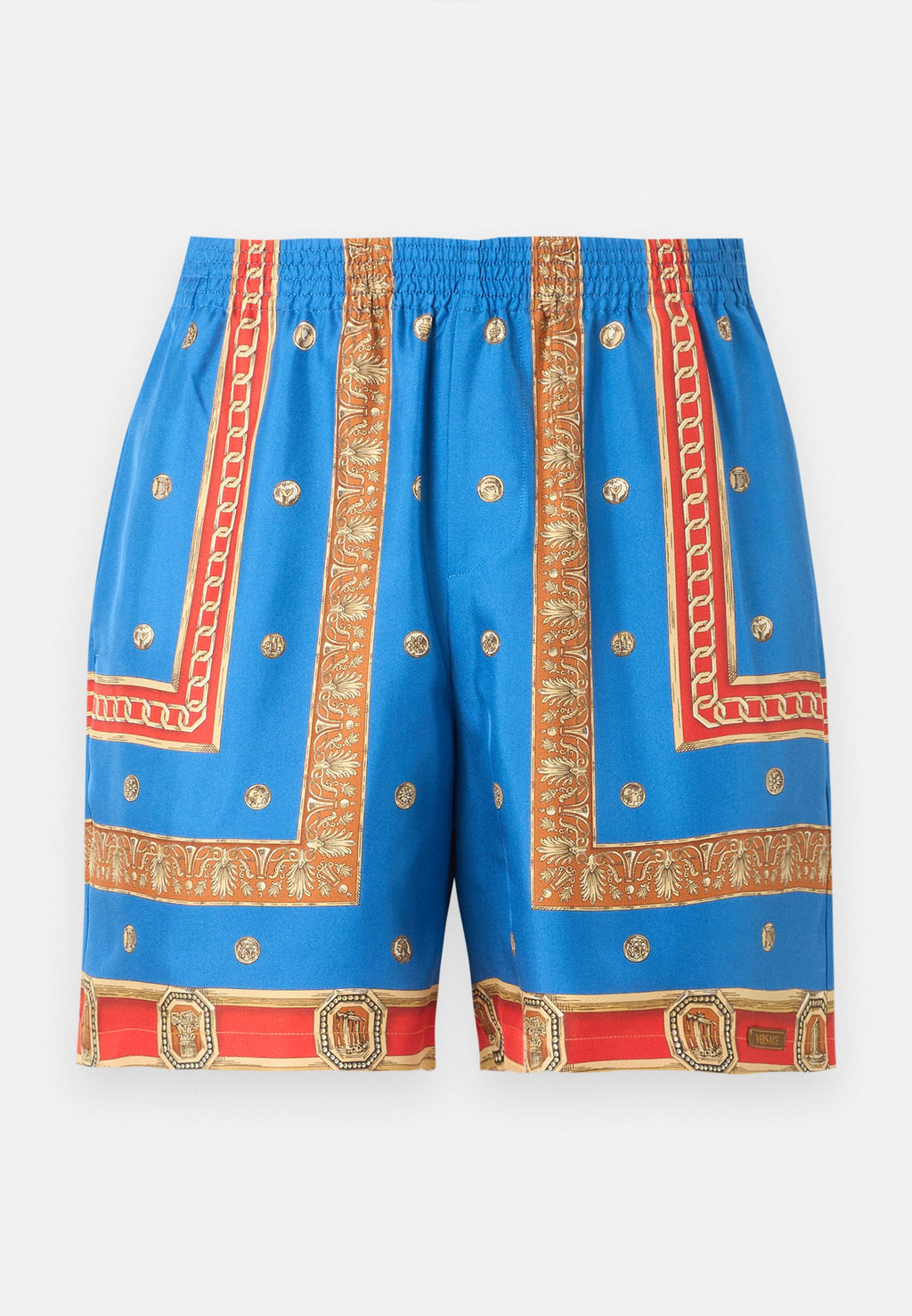 PRINT THE RING MASTER - Shorts - royal blue/red/gold-coloured