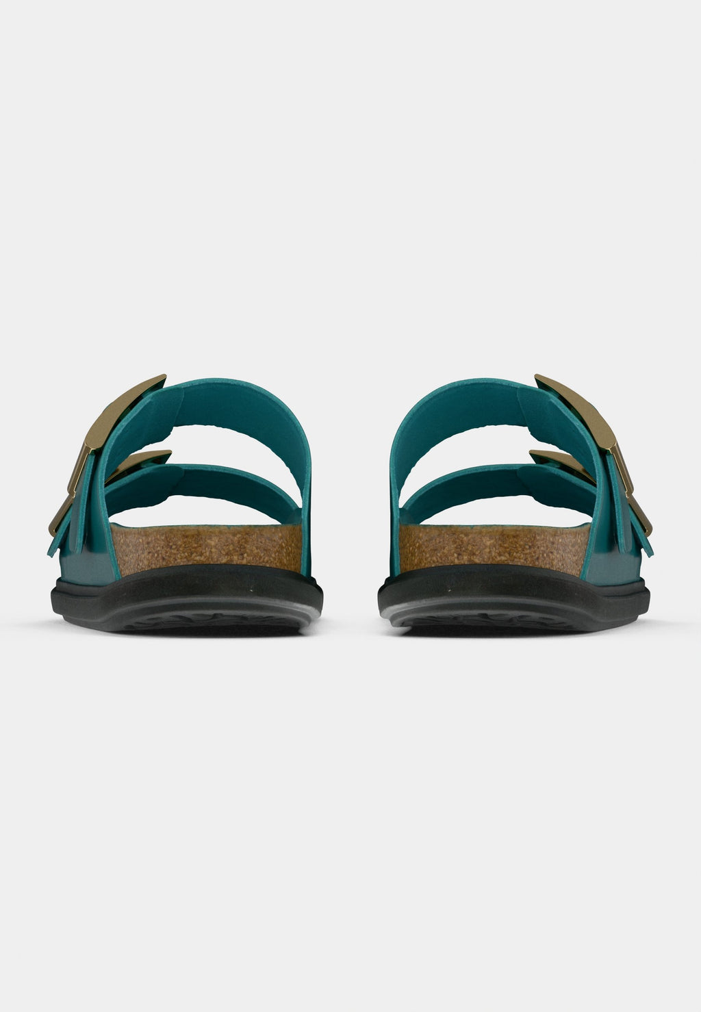 ARIZONA DB LENA HS DARK TEAL HEX CUPSOLES NARROW - Sandals - dark teal