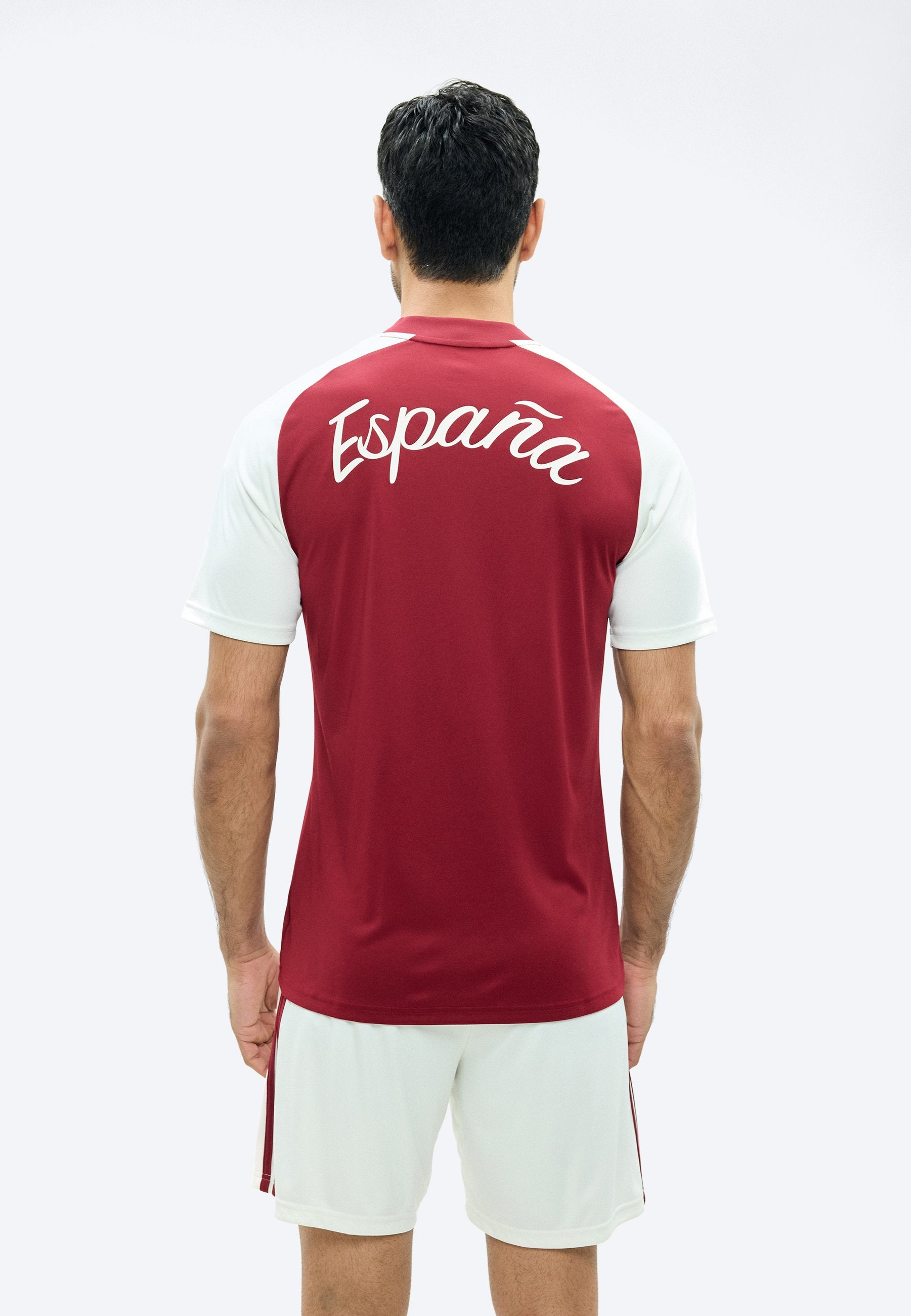 SPAIN 26 AWAY REPLICA SHORTS  - National team wear - team collegiate burgundy