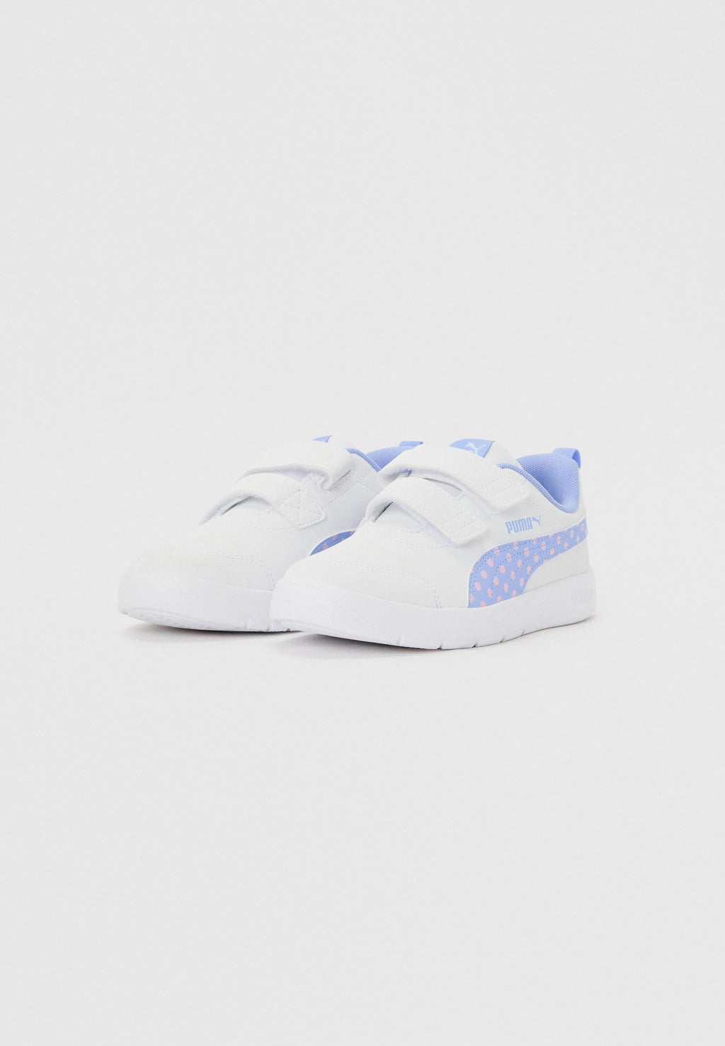 COURTFLEX V3 UNISEX - Training shoe - white/intense lavender/pink shimmer