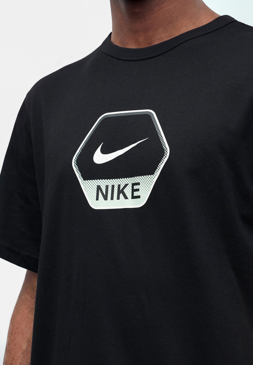 TEE - Print T-shirt - black/igloo