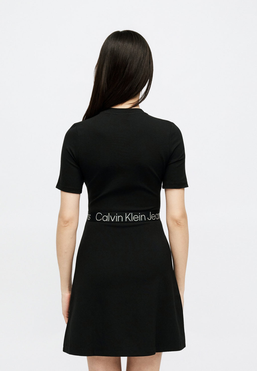 TAPE MILANO DRESS - Jersey dress - black