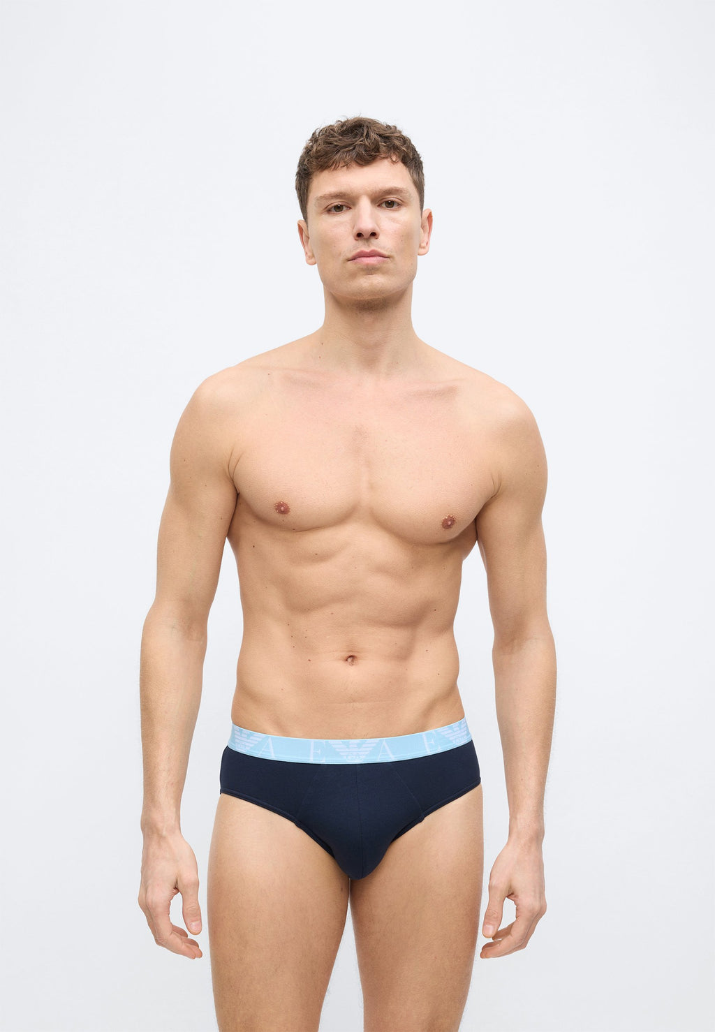 BOLD MONOGRAM BRIEF 3 PACK - Briefs - black/blue