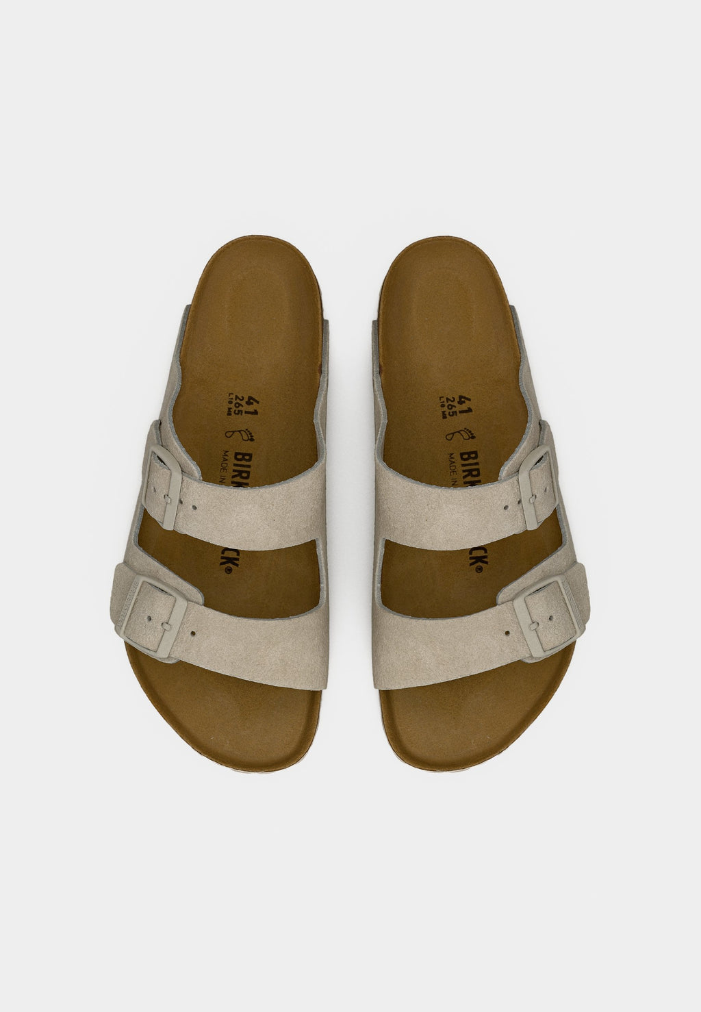 ARIZONA LEVE OYSTERN REGULAR UNISEX - Sandales - oyster