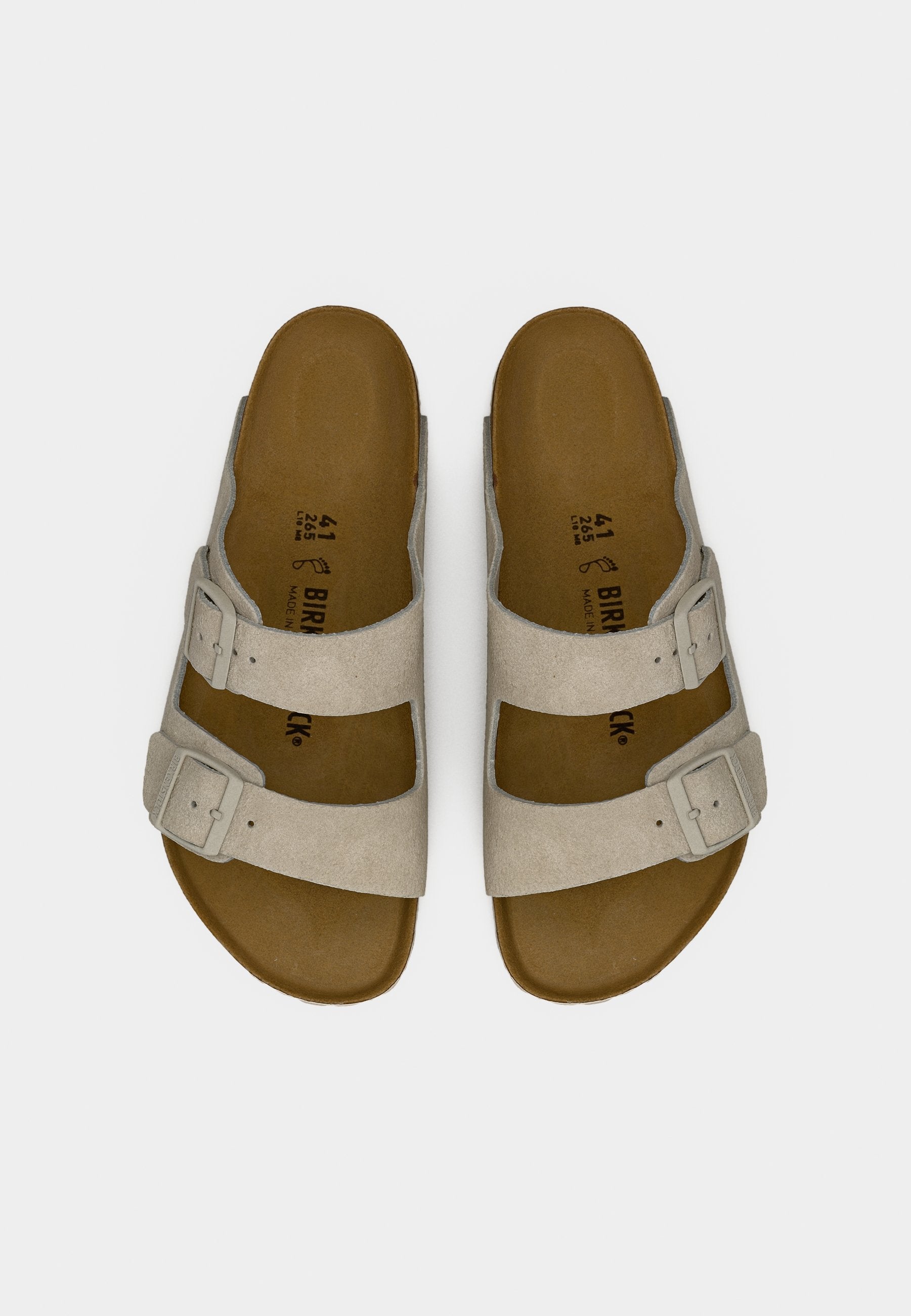 ARIZONA LEVE OYSTERN REGULAR UNISEX - Sandales - oyster
