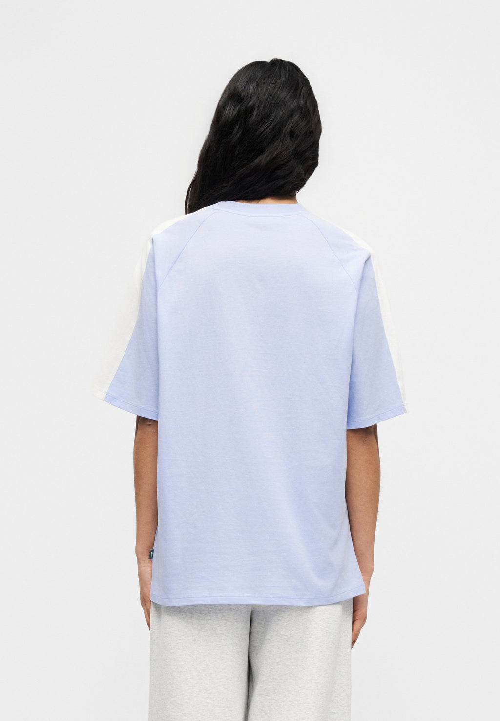 LINEAR HERITAGE OVERSIZED T-SHIRT - Print T-shirt - lilac