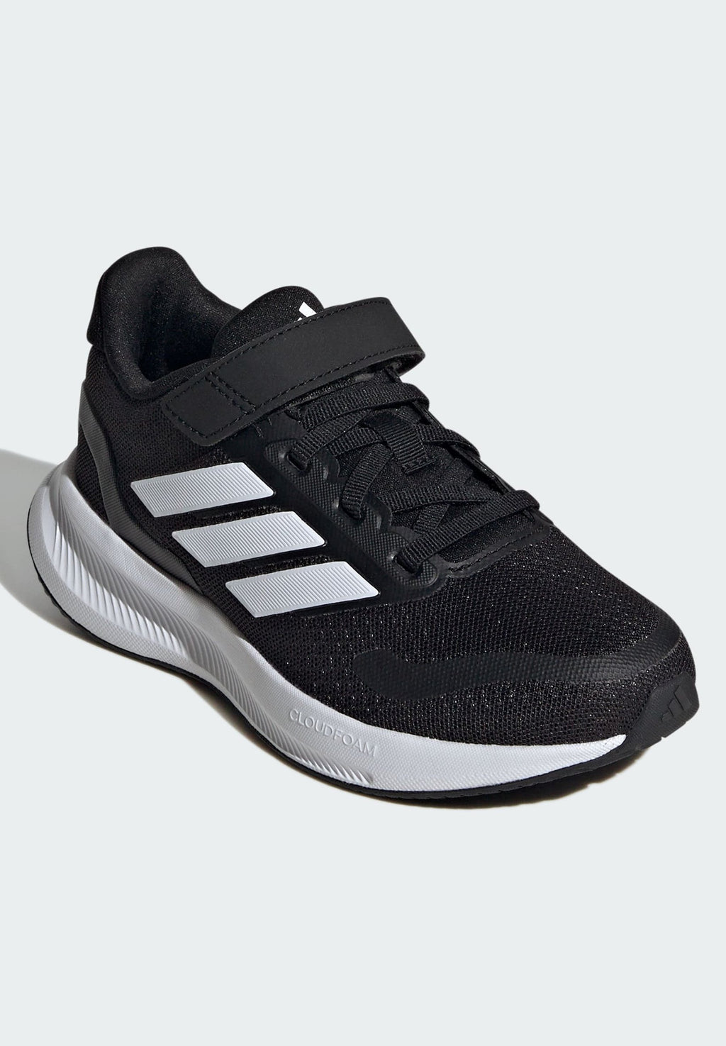 RUNFALCON 5 UNISEX - Road running shoes - core black   cloud white   cloud white