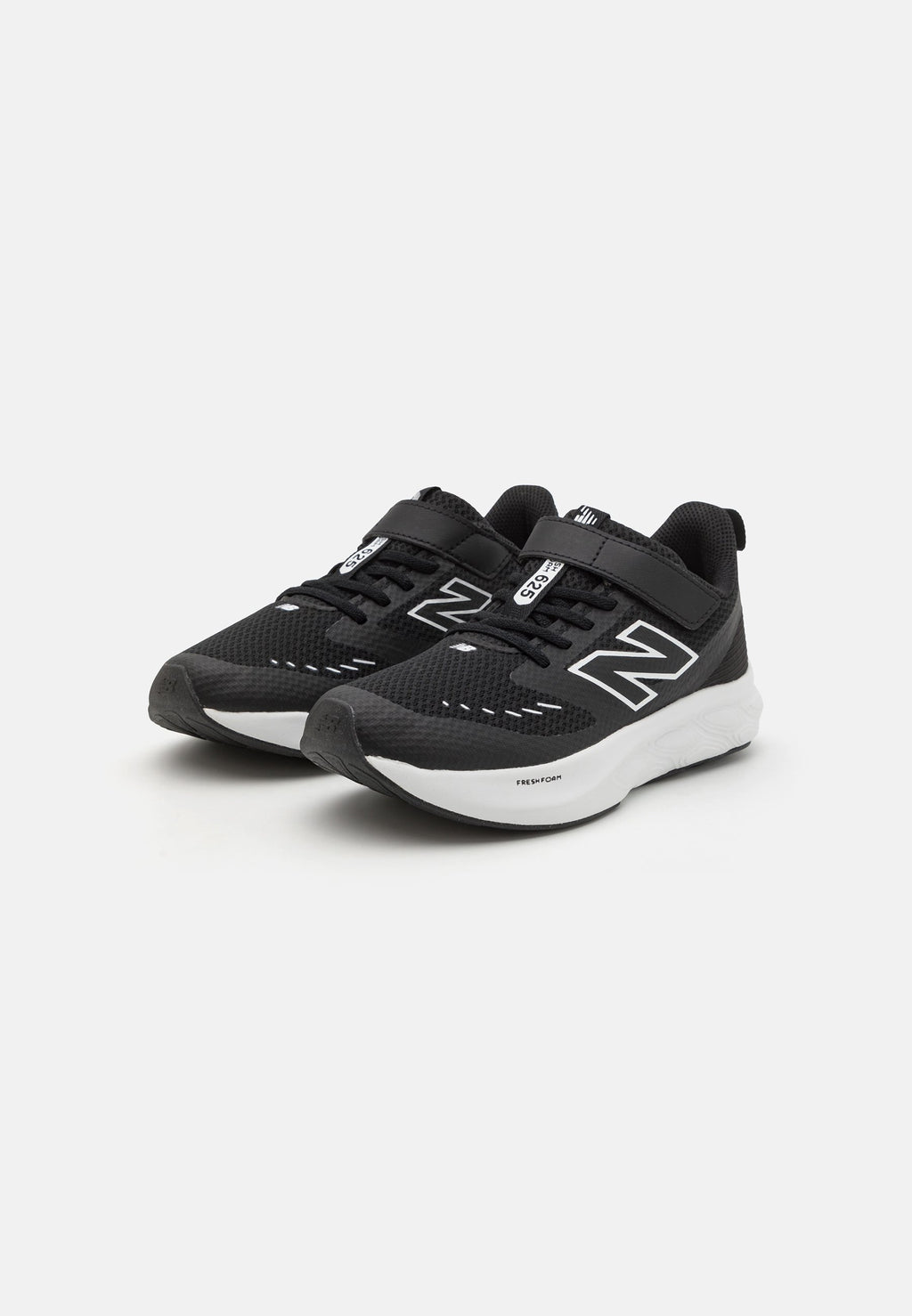 625 HOOK & LOOP UNISEX - Road running shoes - black