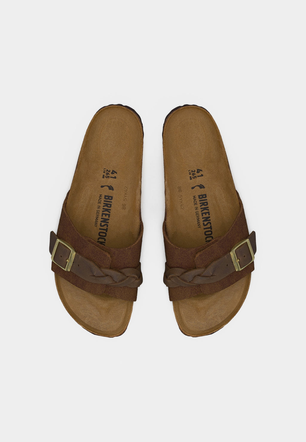 OITA BRAIDED NARROW - Sandals - carafe
