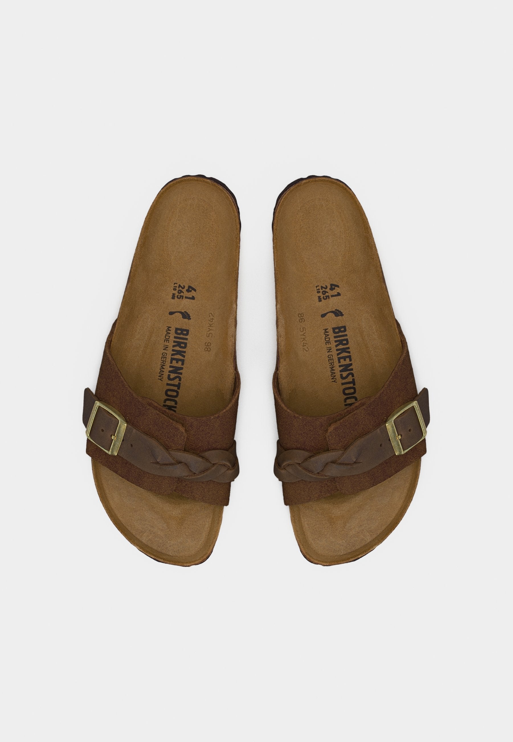OITA BRAIDED NARROW - Sandals - carafe