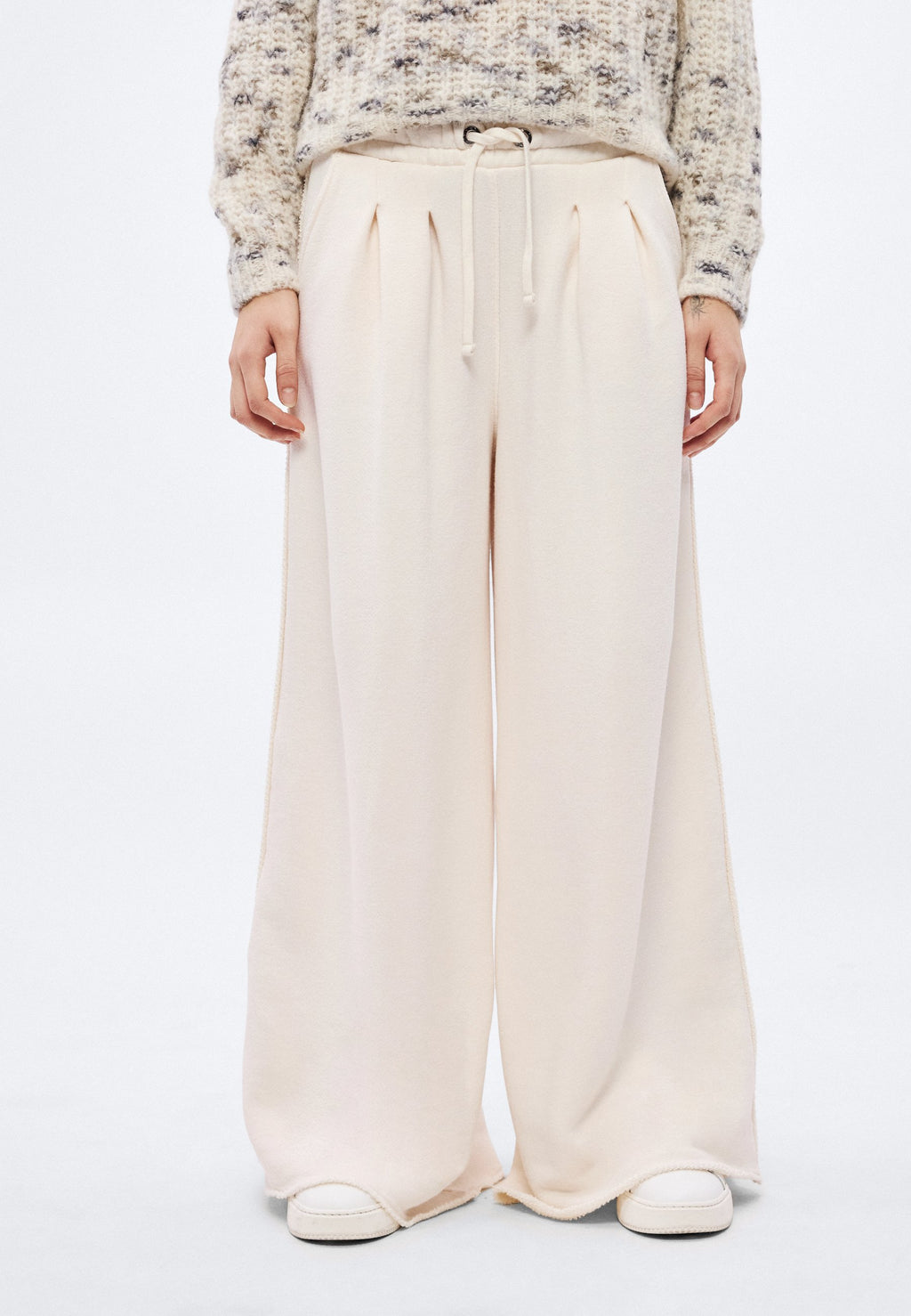 ELENYX - Tracksuit bottoms - open white