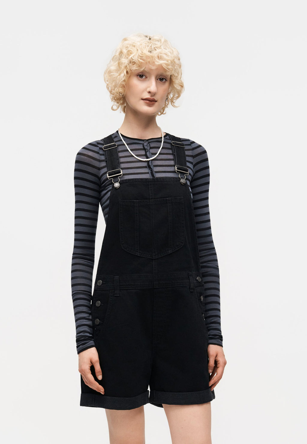 Dungarees - basic black