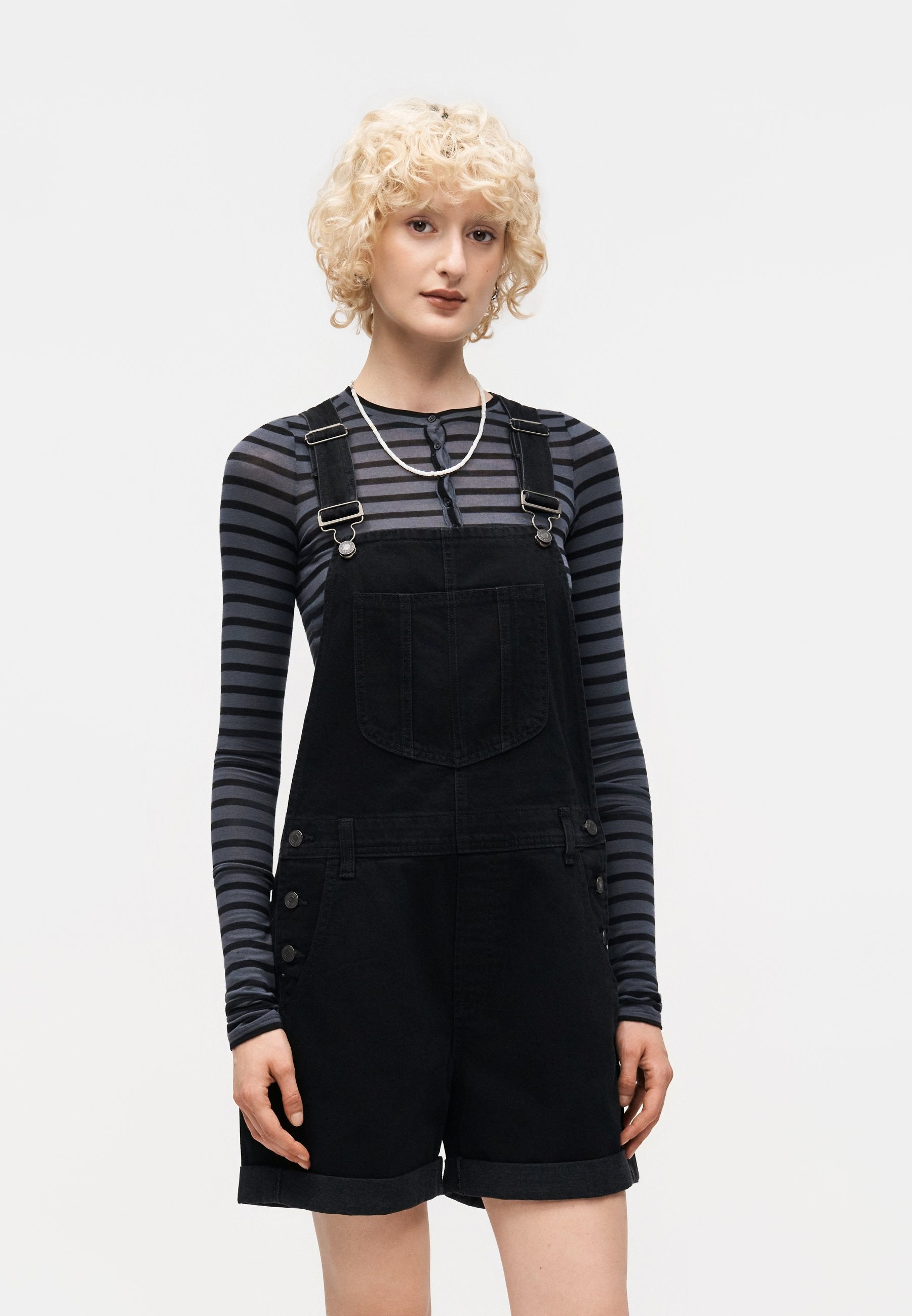 Dungarees - basic black