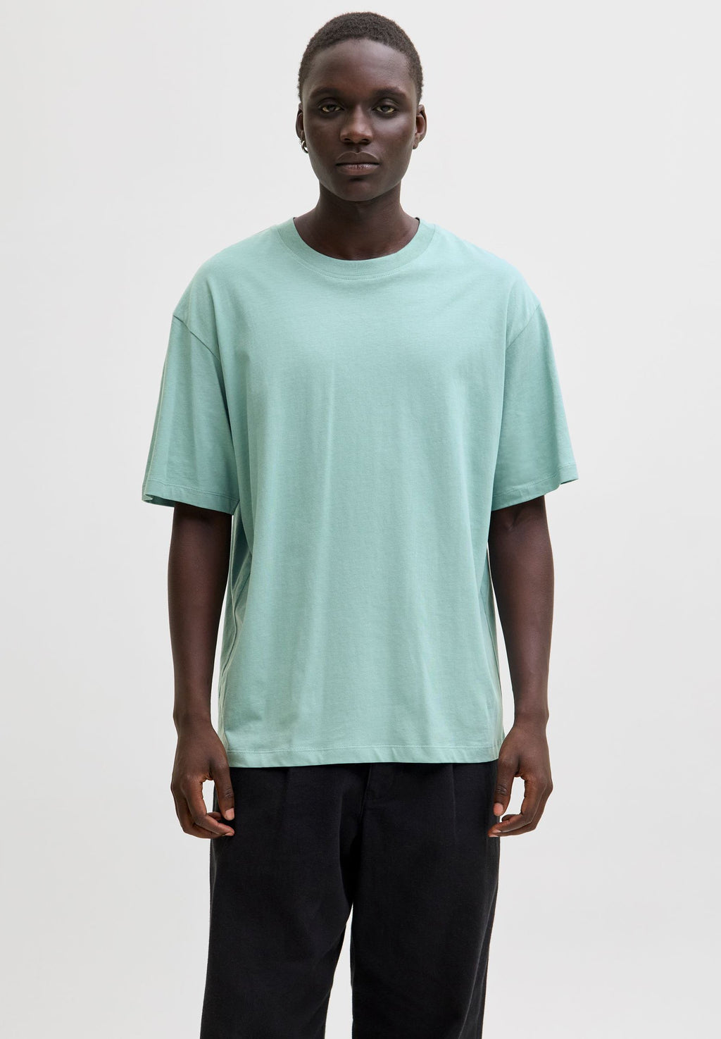 Plain - Basic T-shirt - mineral blue
