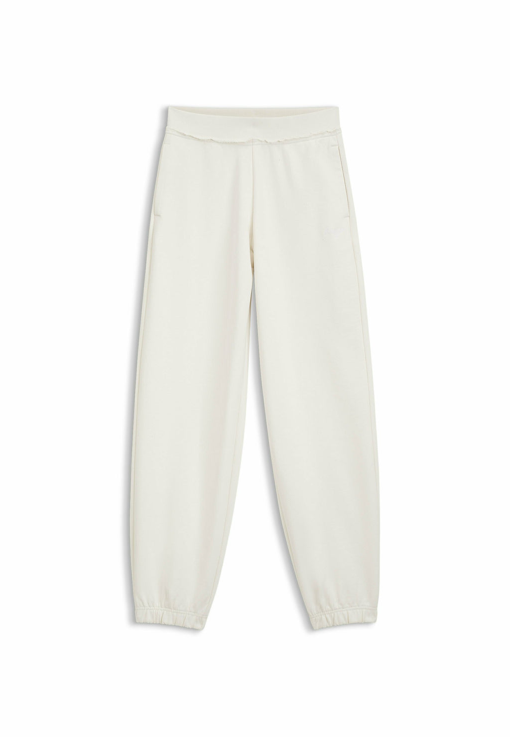 NUEMBRIE_B - Tracksuit bottoms - natural ten