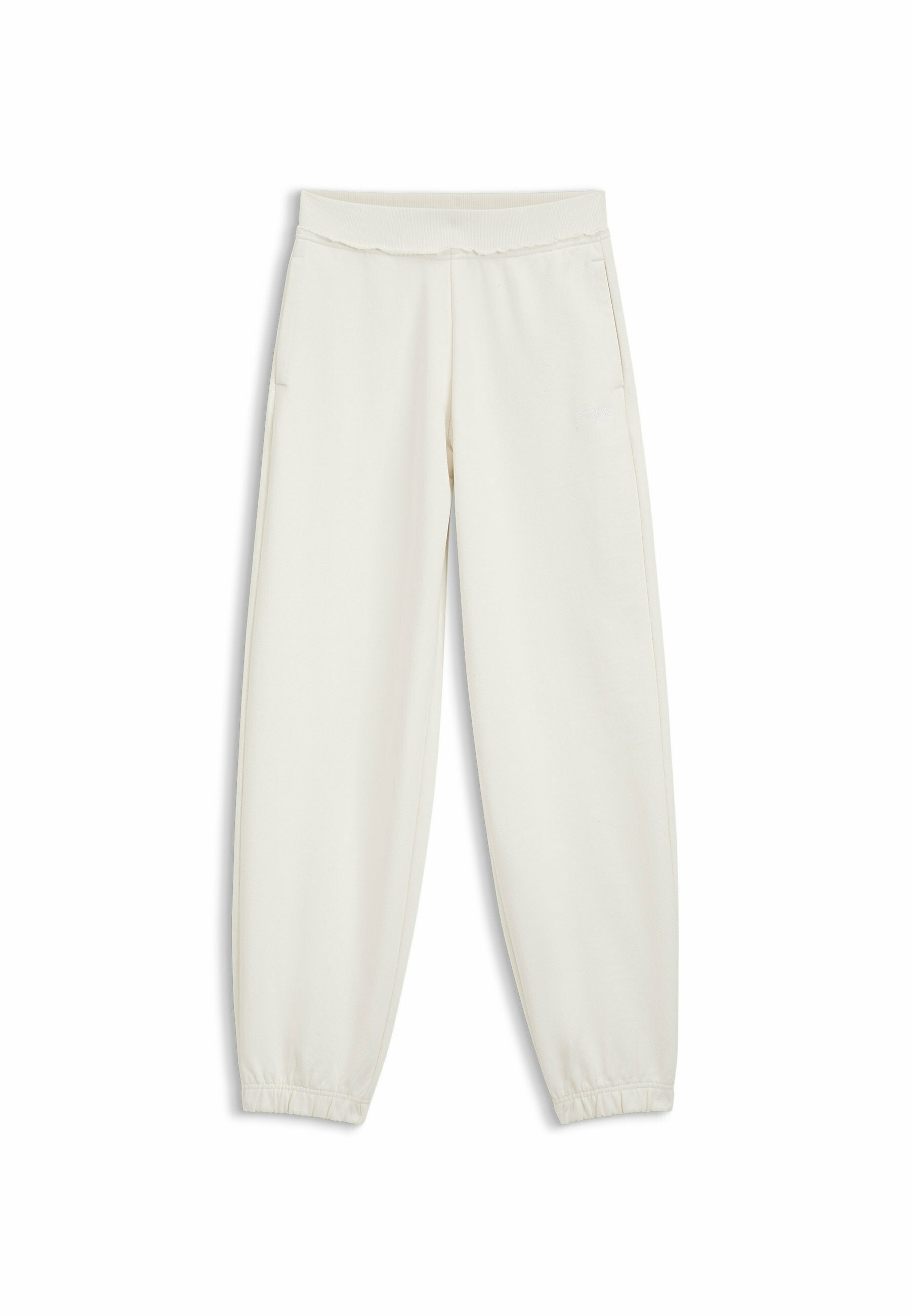 NUEMBRIE_B - Tracksuit bottoms - natural ten