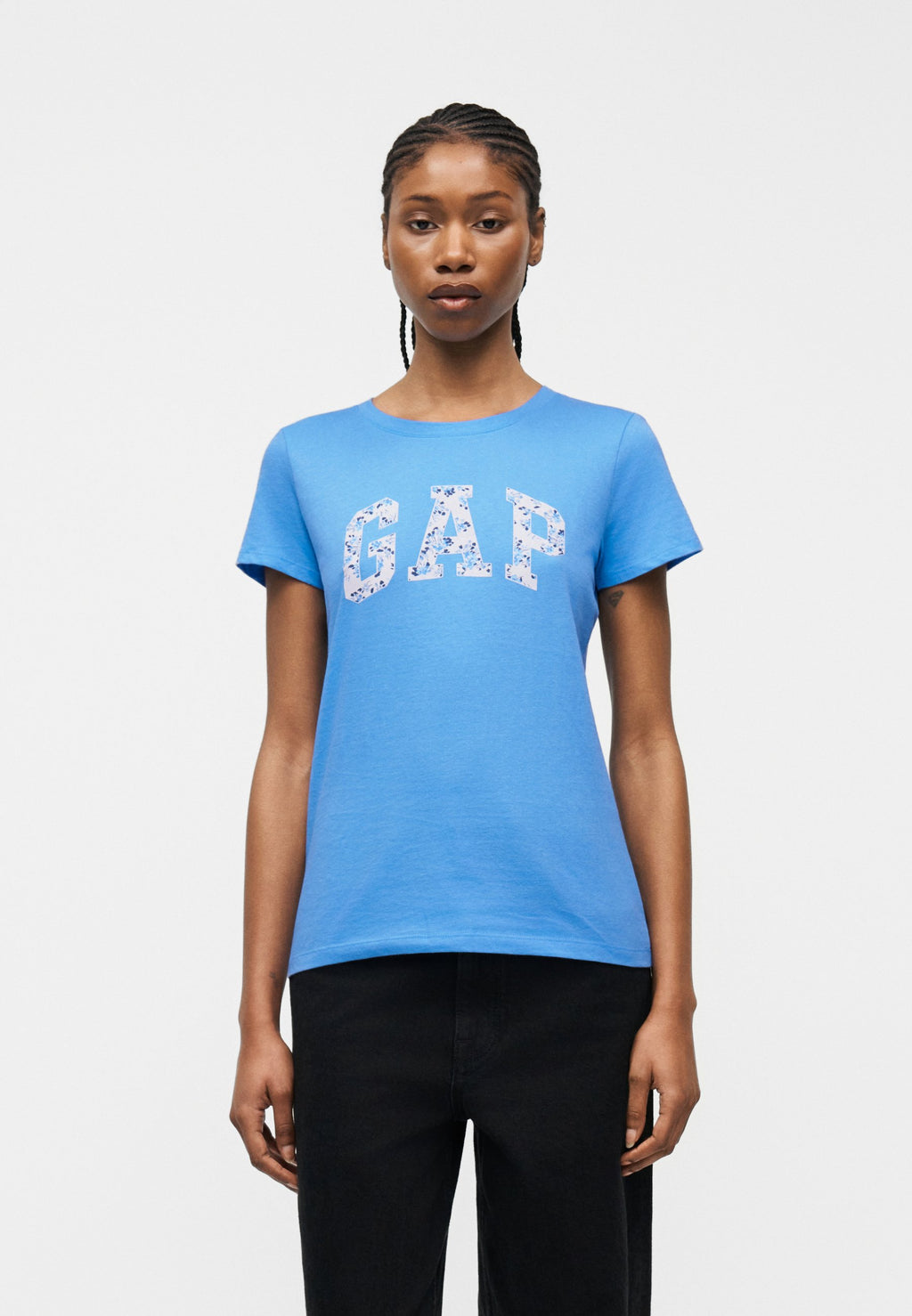 TEE - Print T-shirt - union blue