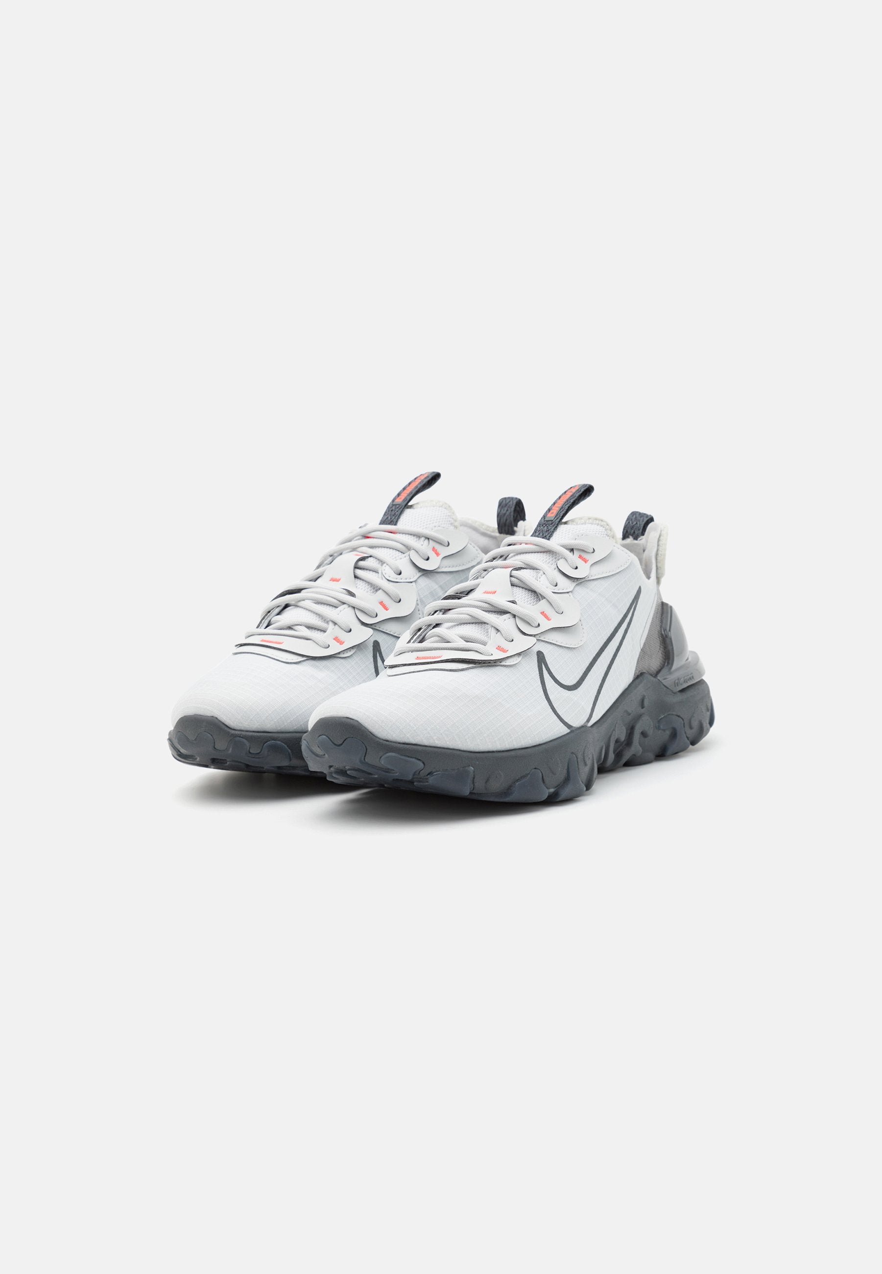 REACT VISION - Trainers - photon dust/anthracite/iron grey/bright crimson