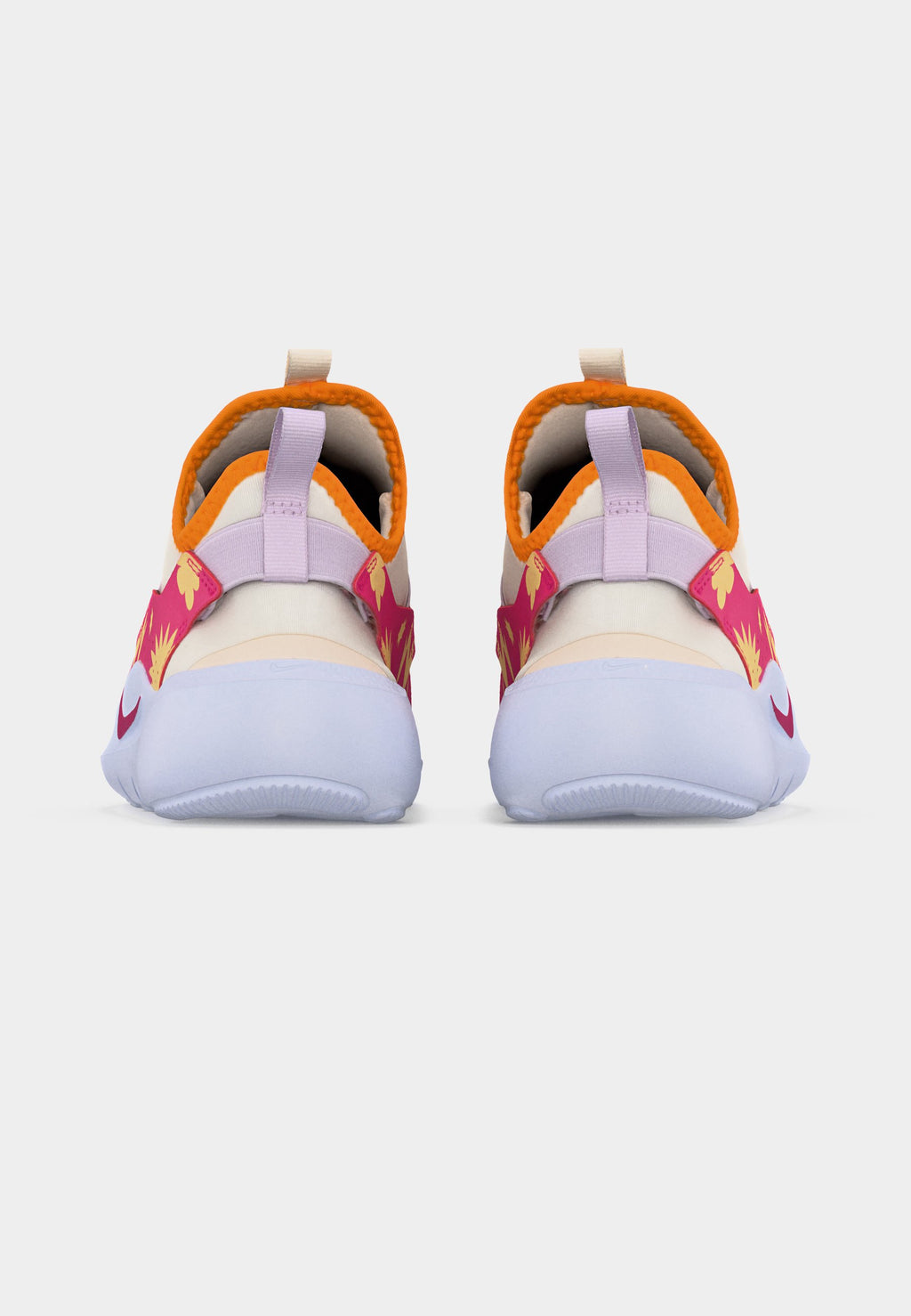 FLEX RUNNER 4 SE UNISEX - أحذية جري على الطرق - طباشيري/وردي صحراوي/ساعة شمسية/برتقالي/بنفسجي مبيض/أبيض