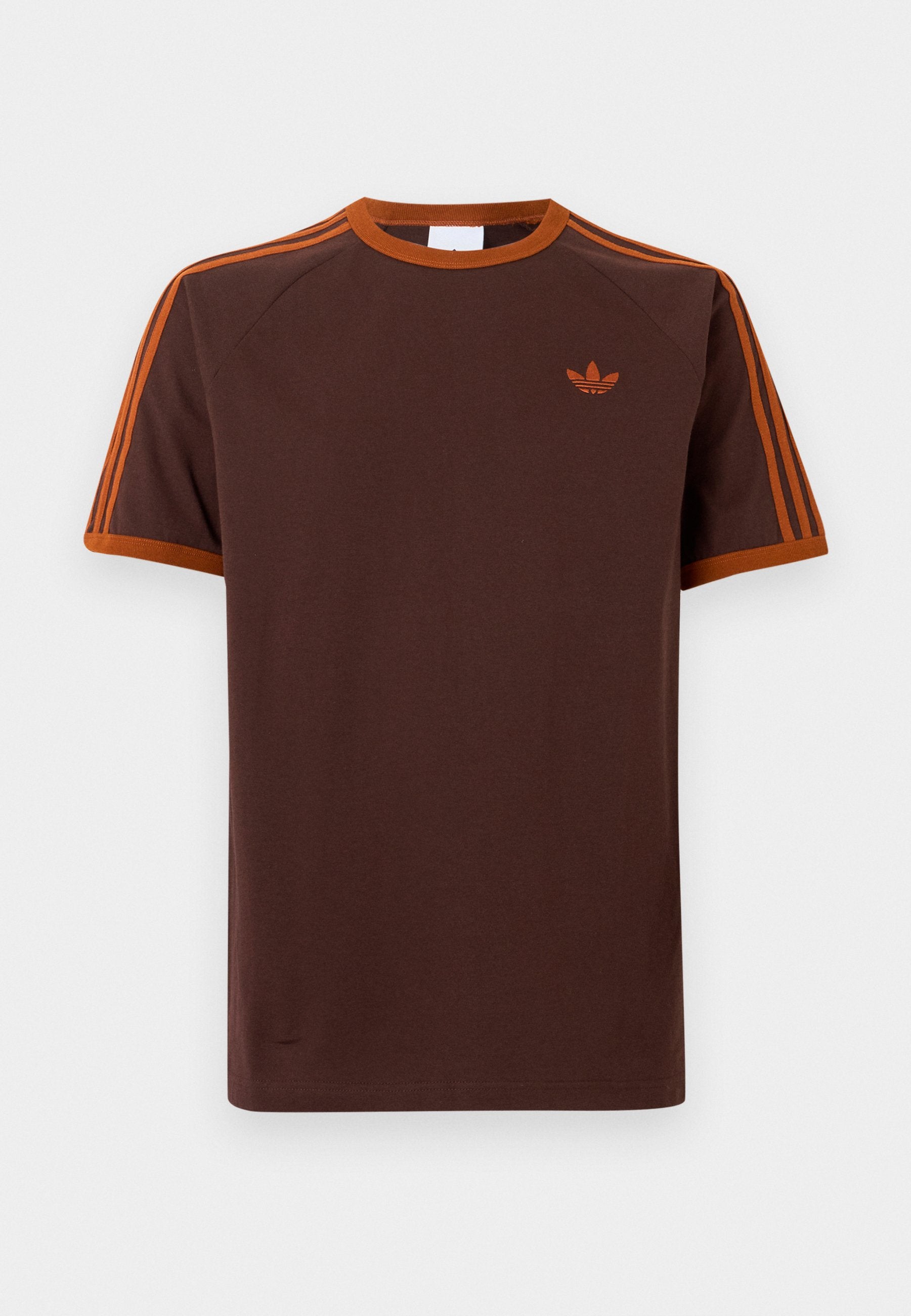 3S TEE - Print T-shirt - aurora coffee/dusky bronze