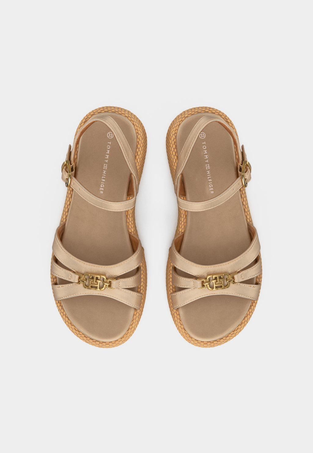 ERIKA - Sandals - platinum-coloured
