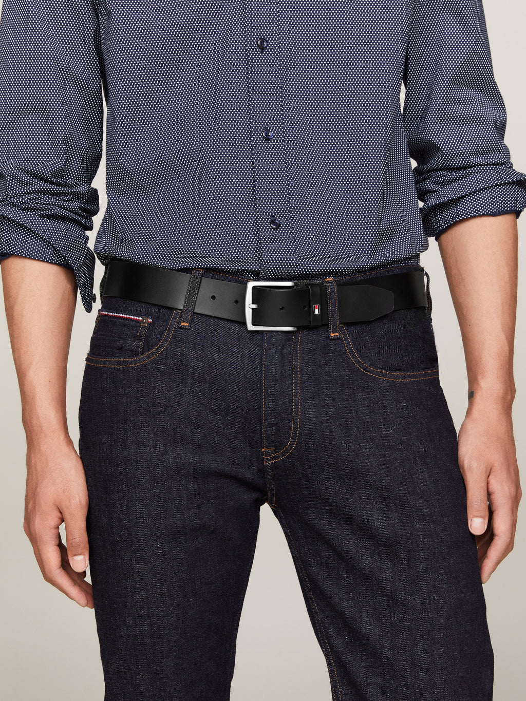 NEW DENTON - Belt business - black