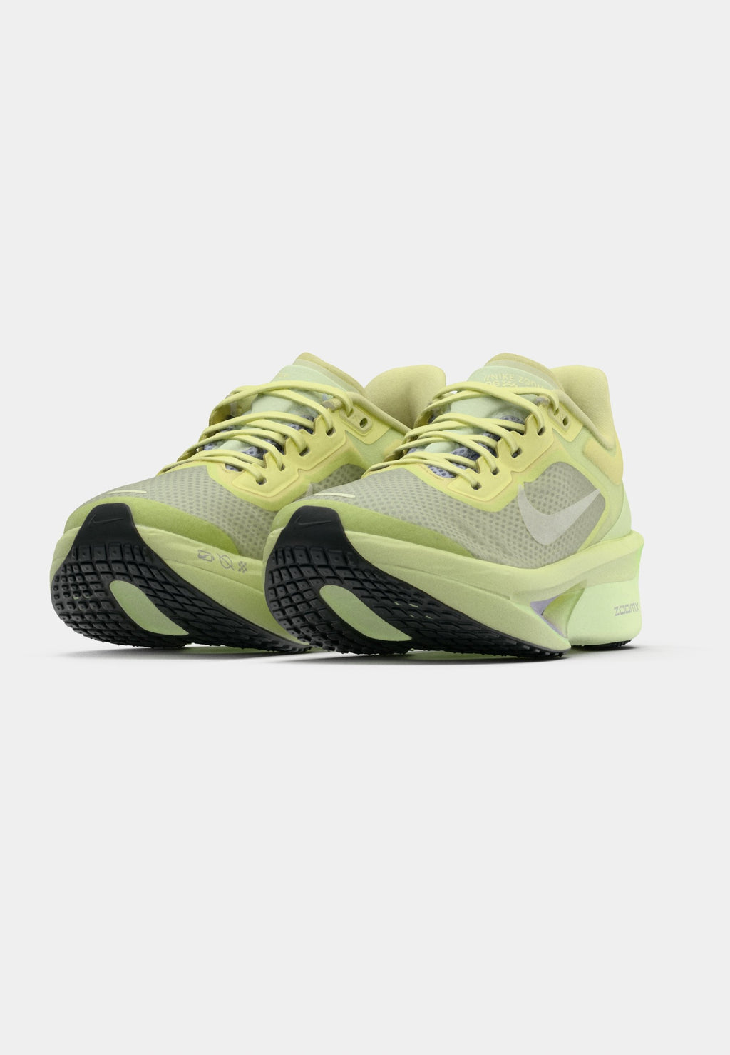 ZOOM FLY 6 PRM - Road running shoes - life lime/summit white/light liquid lime/volt tint/dark smoke grey