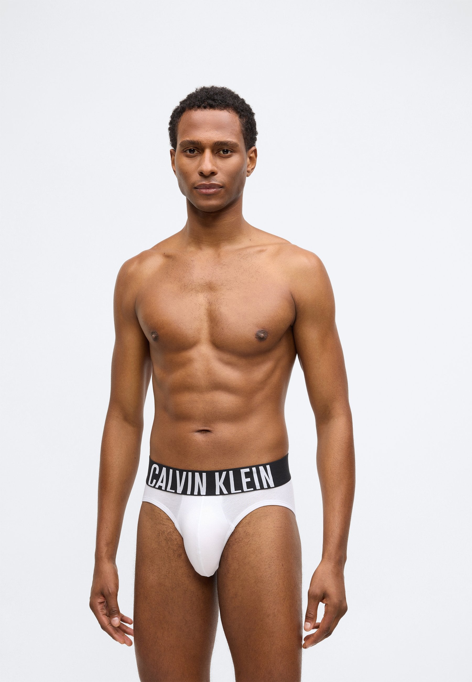 حزمة 3 من سروال داخلي HIP BRIEF INTENSE POWER COTTON - سروال داخلي - اضطراب/أبيض/بلوسوم إيريس