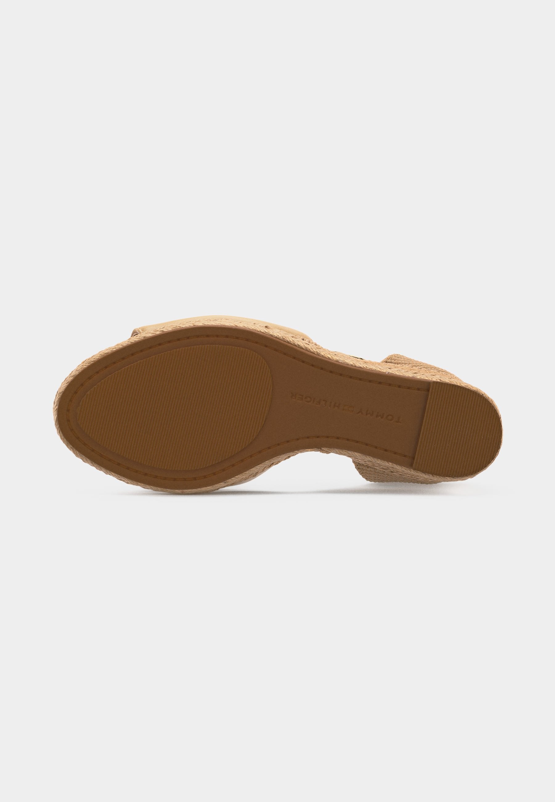PLATE WEDGE - Platform sandals - desert