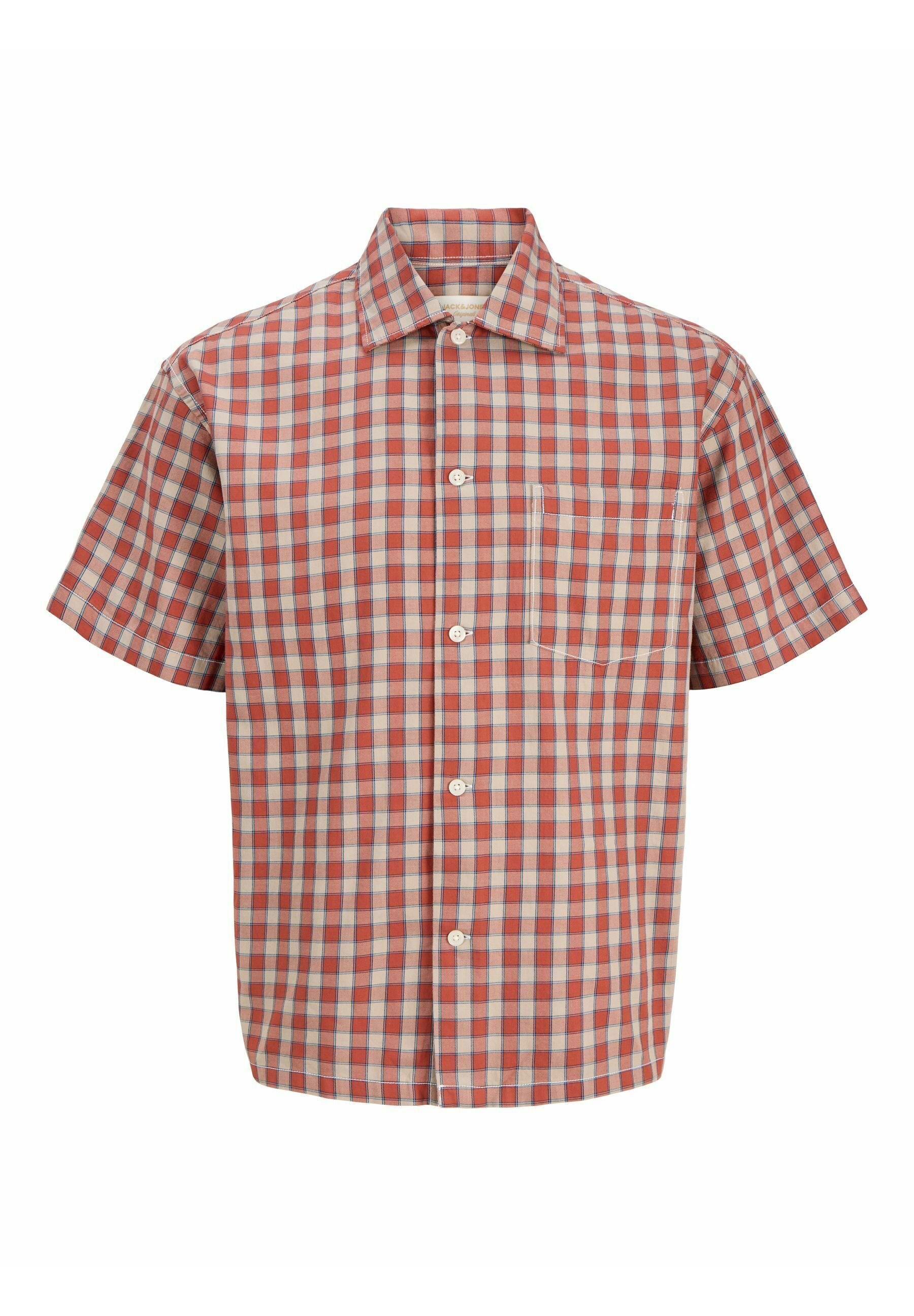 Shirt - barn red