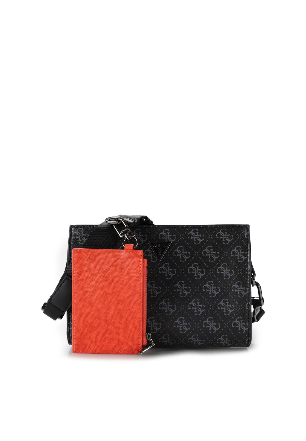 MILANO CROSSBODY TOP ZIP - Cross body bag - dark black