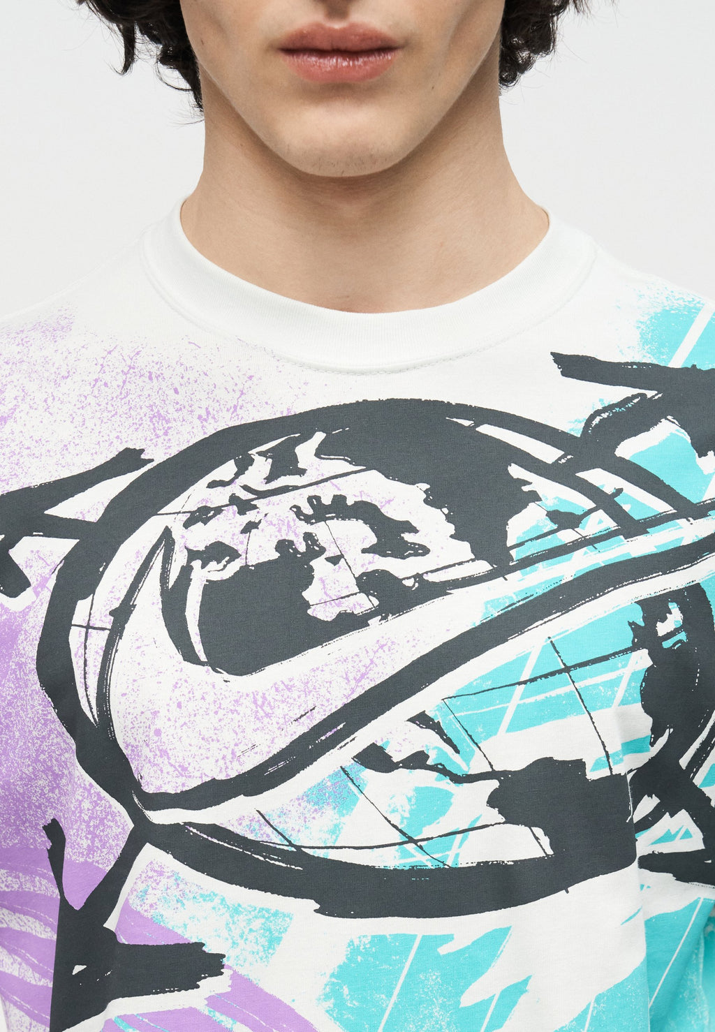 TEE POST STAMP UNISEX - Print T-shirt - spruce aura