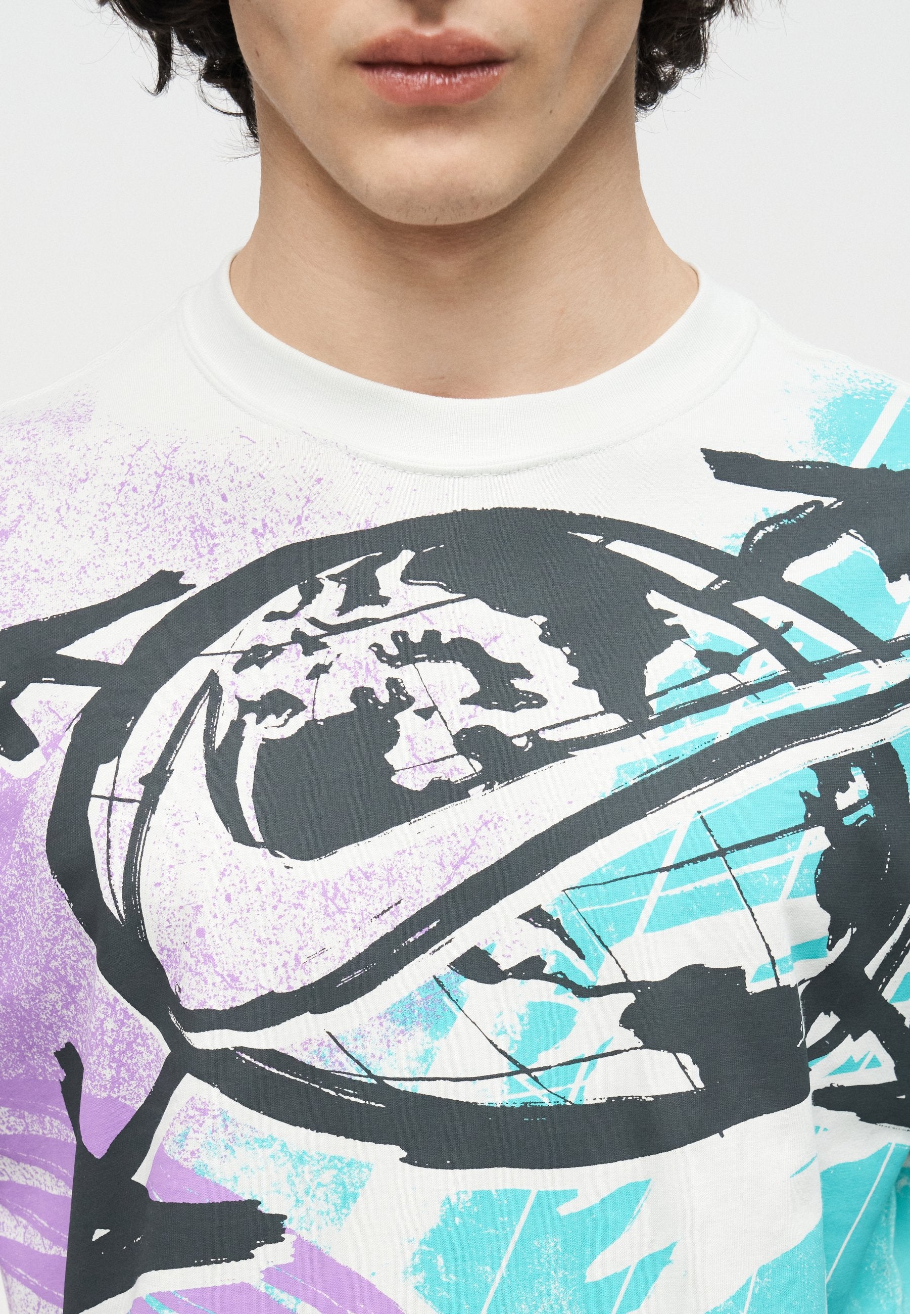 TEE POST STAMP UNISEX - Print T-shirt - spruce aura
