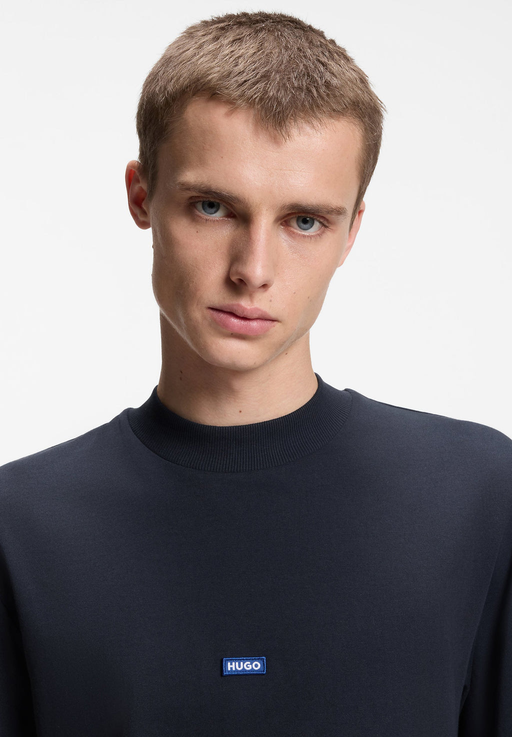 NIEROS - Basic T-shirt - dark blue