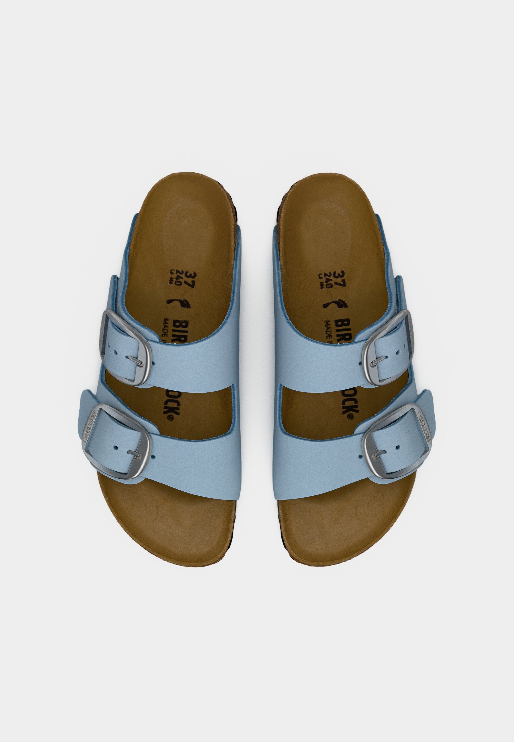 ARIZONA BIG BUCKLE LENB BABY BLUES NARROW - Sandals - baby blue
