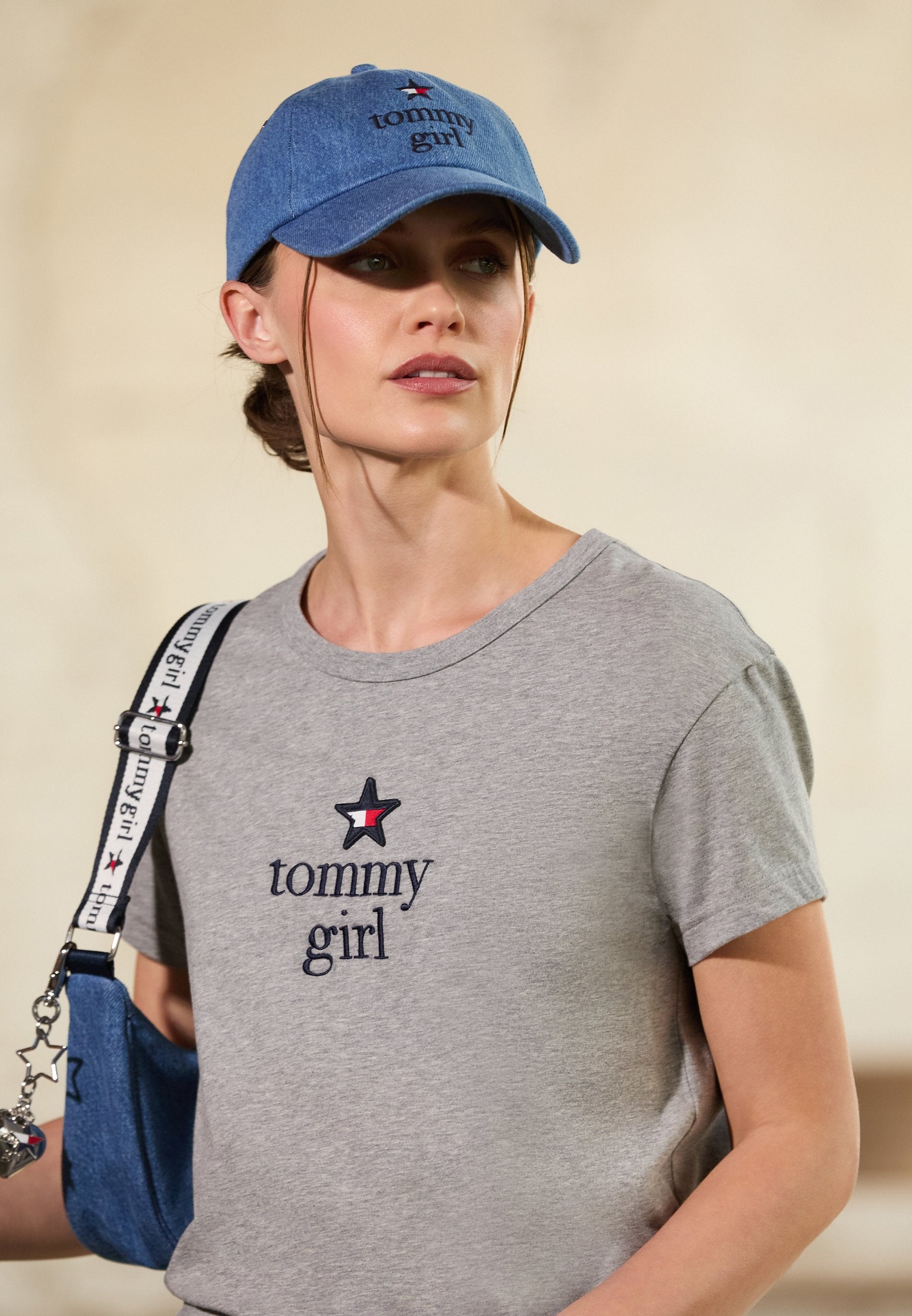 TOMMY GIRL UNISEX - Cap - mid blue
